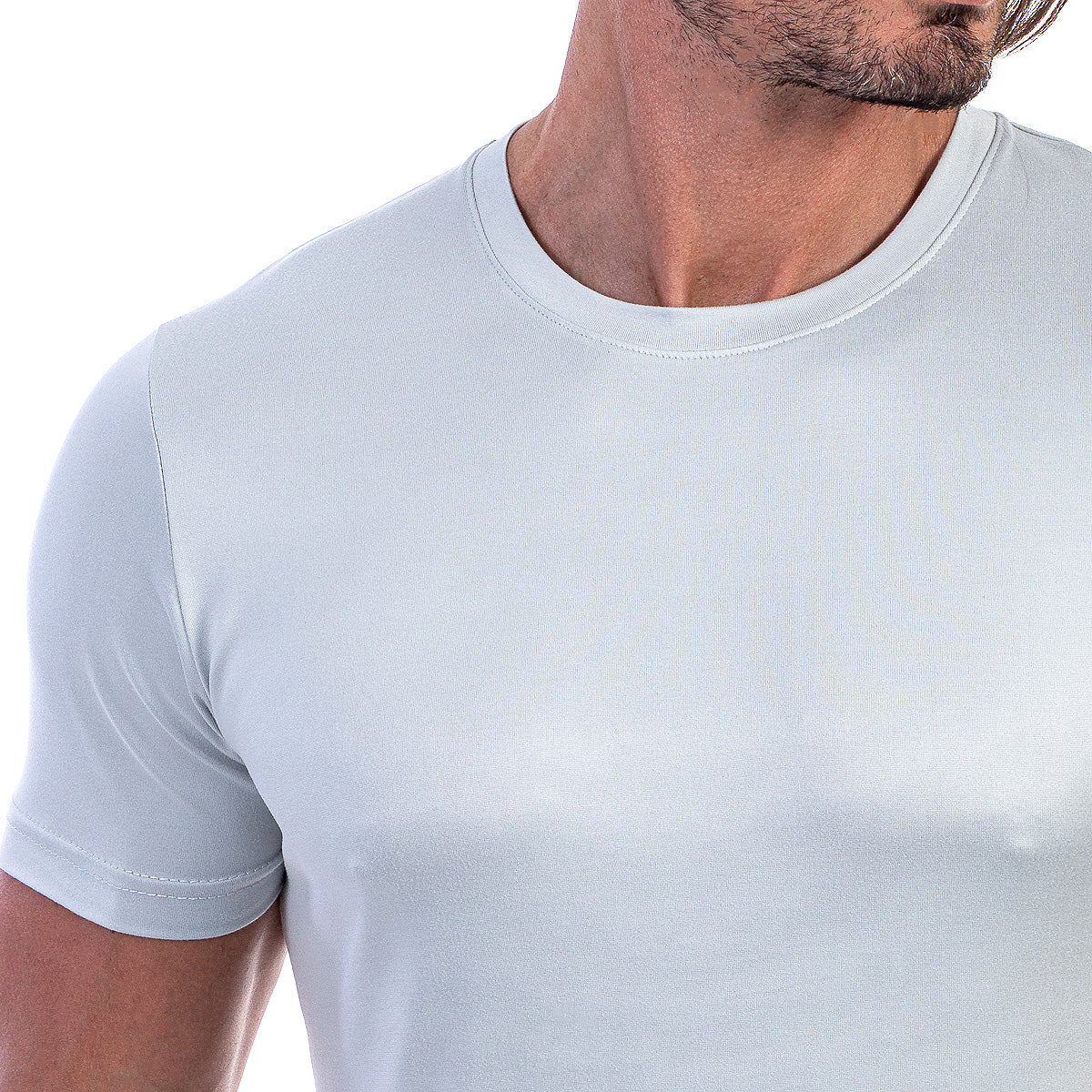 Playera Cuello Redondo Hombre Manga Corta Básica