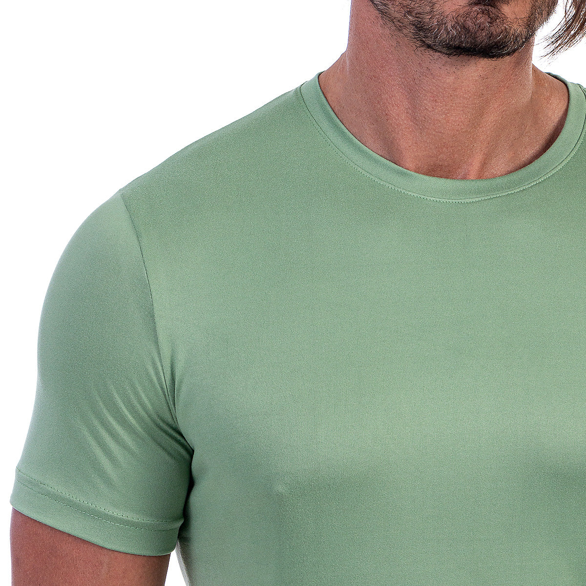 Playera Cuello Redondo Hombre Manga Corta Básica