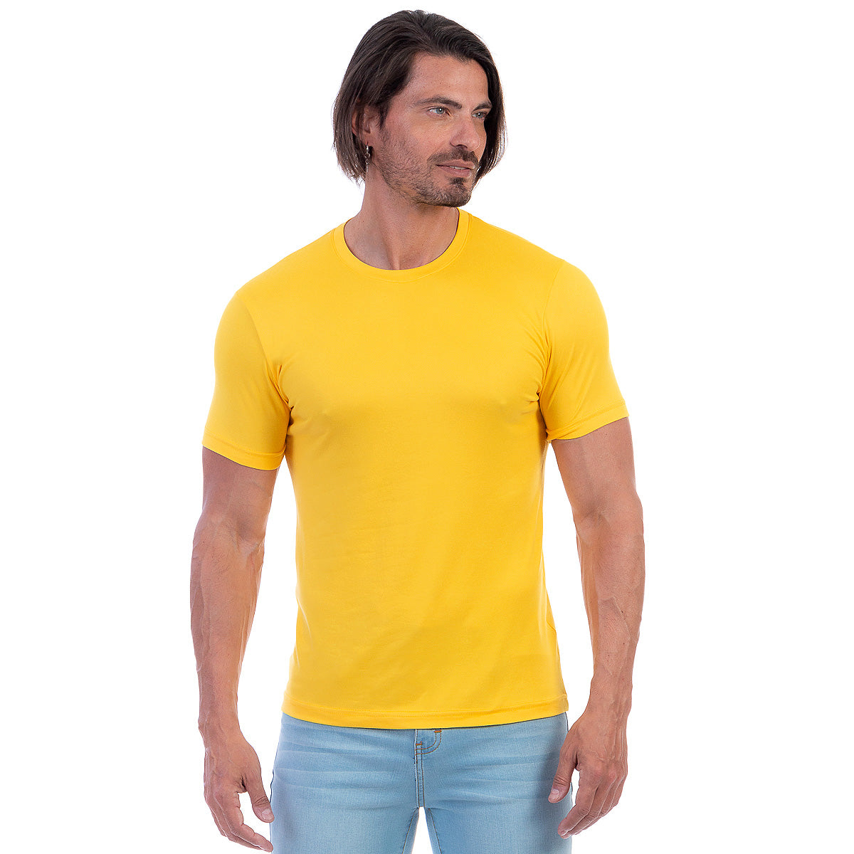 Playera Cuello Redondo Hombre Manga Corta Básica