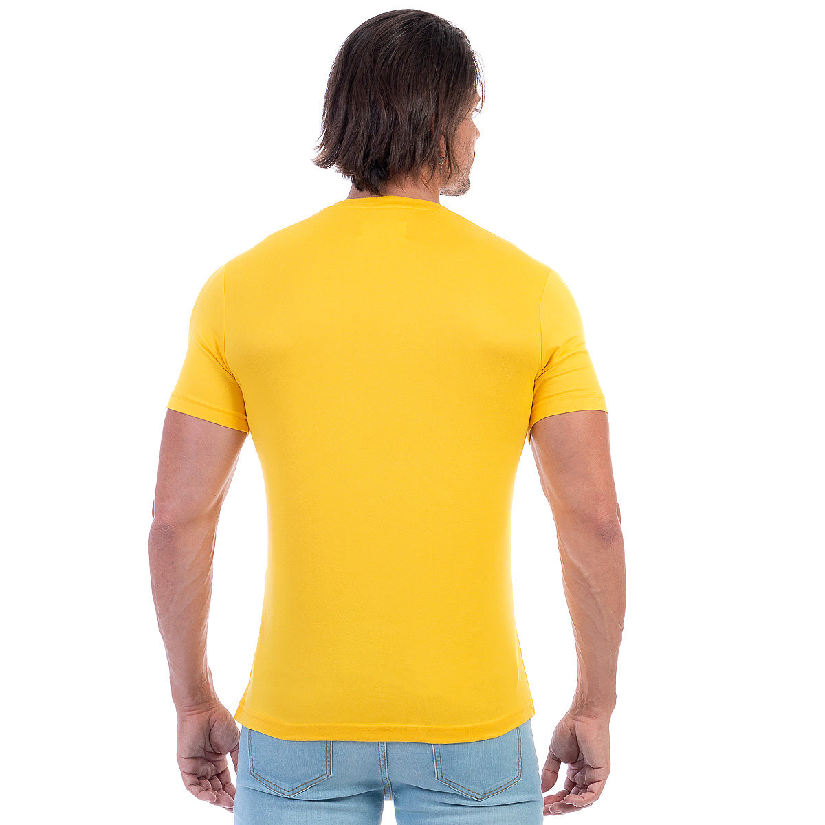 Playera Cuello Redondo Hombre Manga Corta Básica