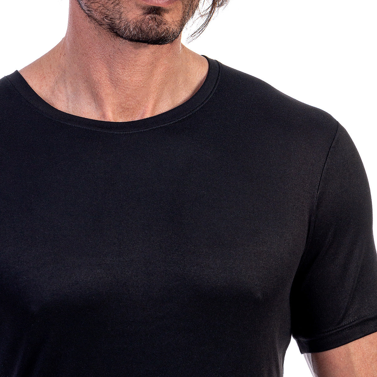 Playera Cuello Redondo Hombre Manga Corta Básica