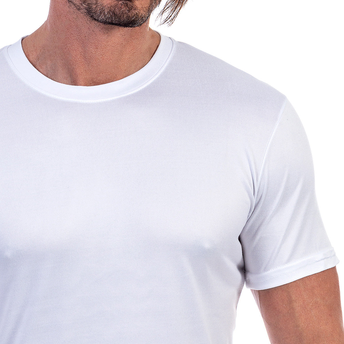 Playera Cuello Redondo Hombre Manga Corta Básica