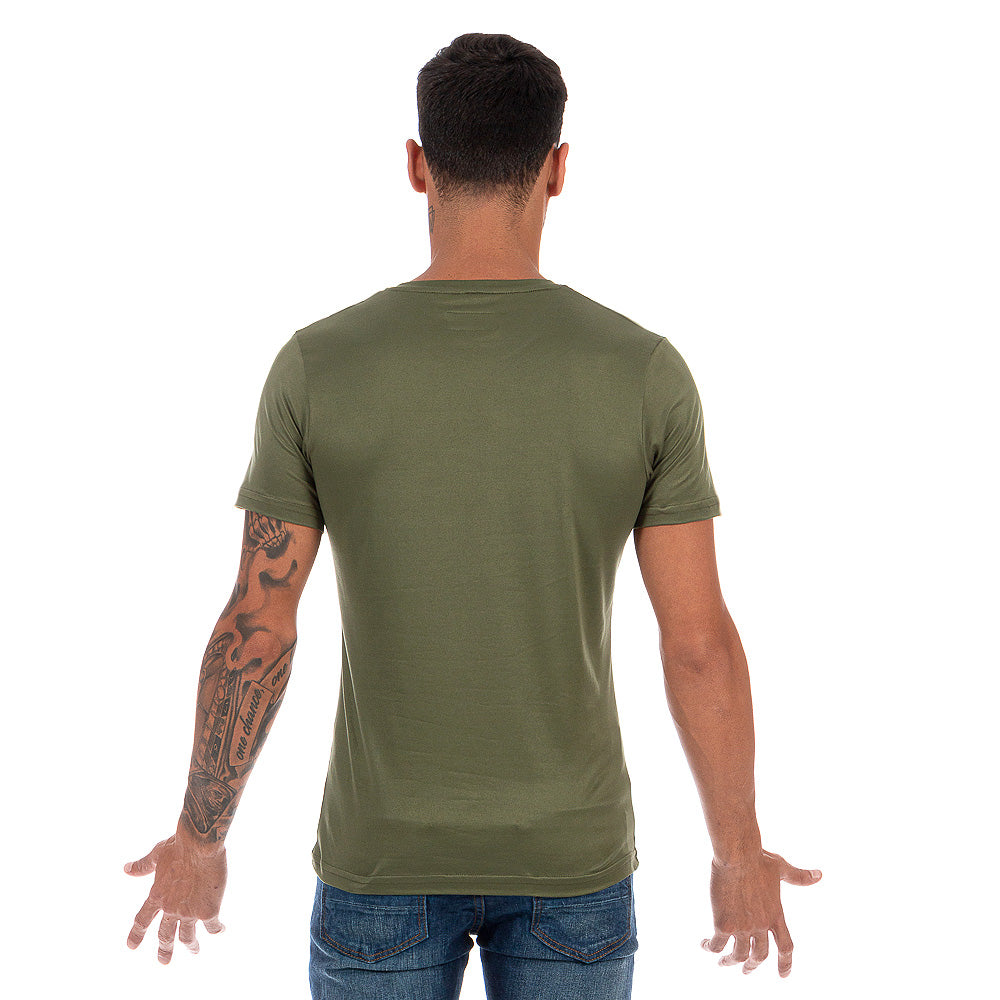 Playera Cuello Redondo Hombre Manga Corta Básica