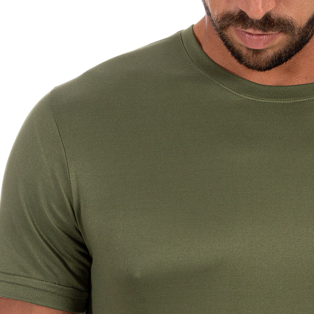 Playera Cuello Redondo Hombre Manga Corta Básica