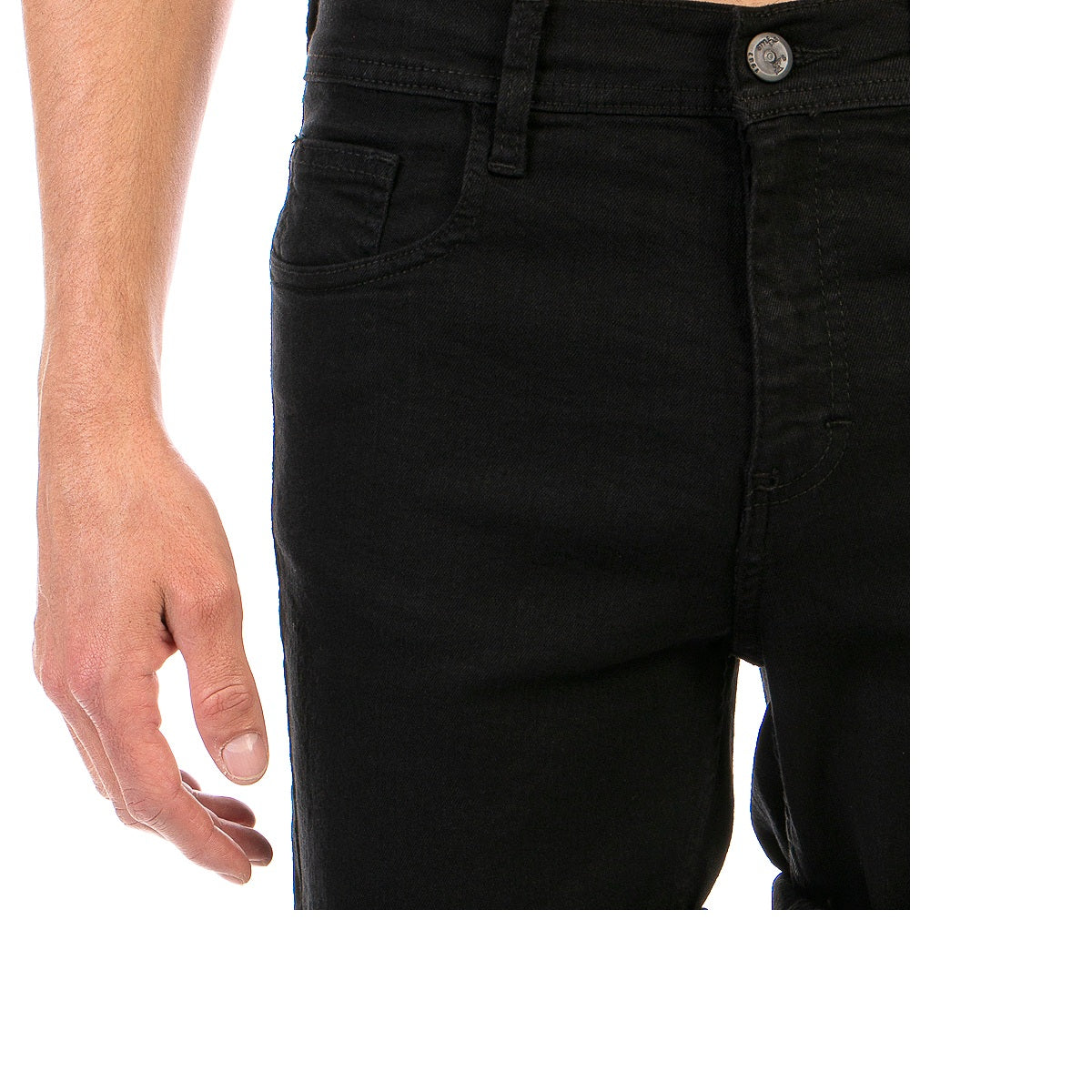 Bermuda Mezclilla Stretch Hombre Slim Fit