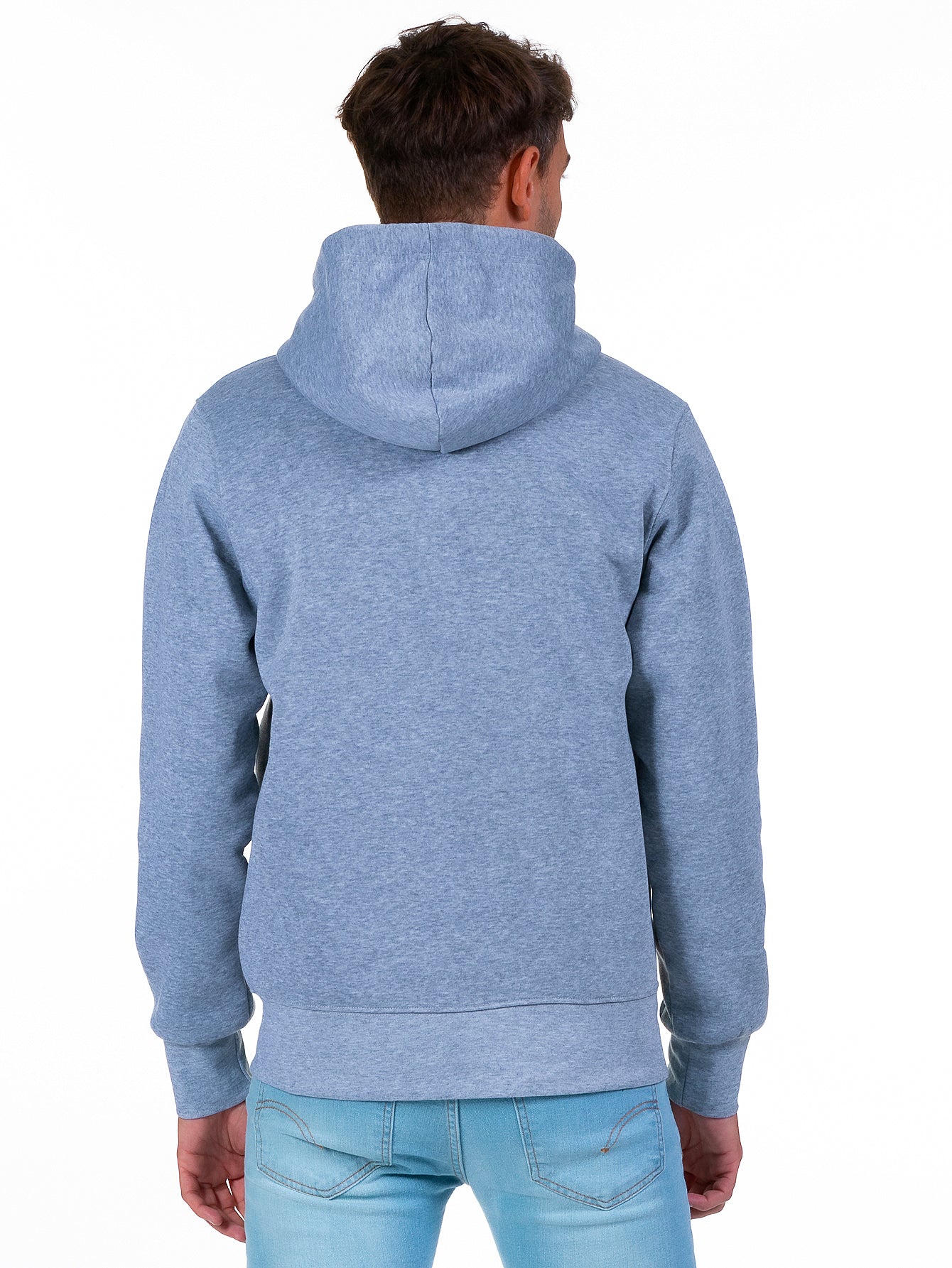 Sudadera Abierta Para Hombre Con Cierre Metálico