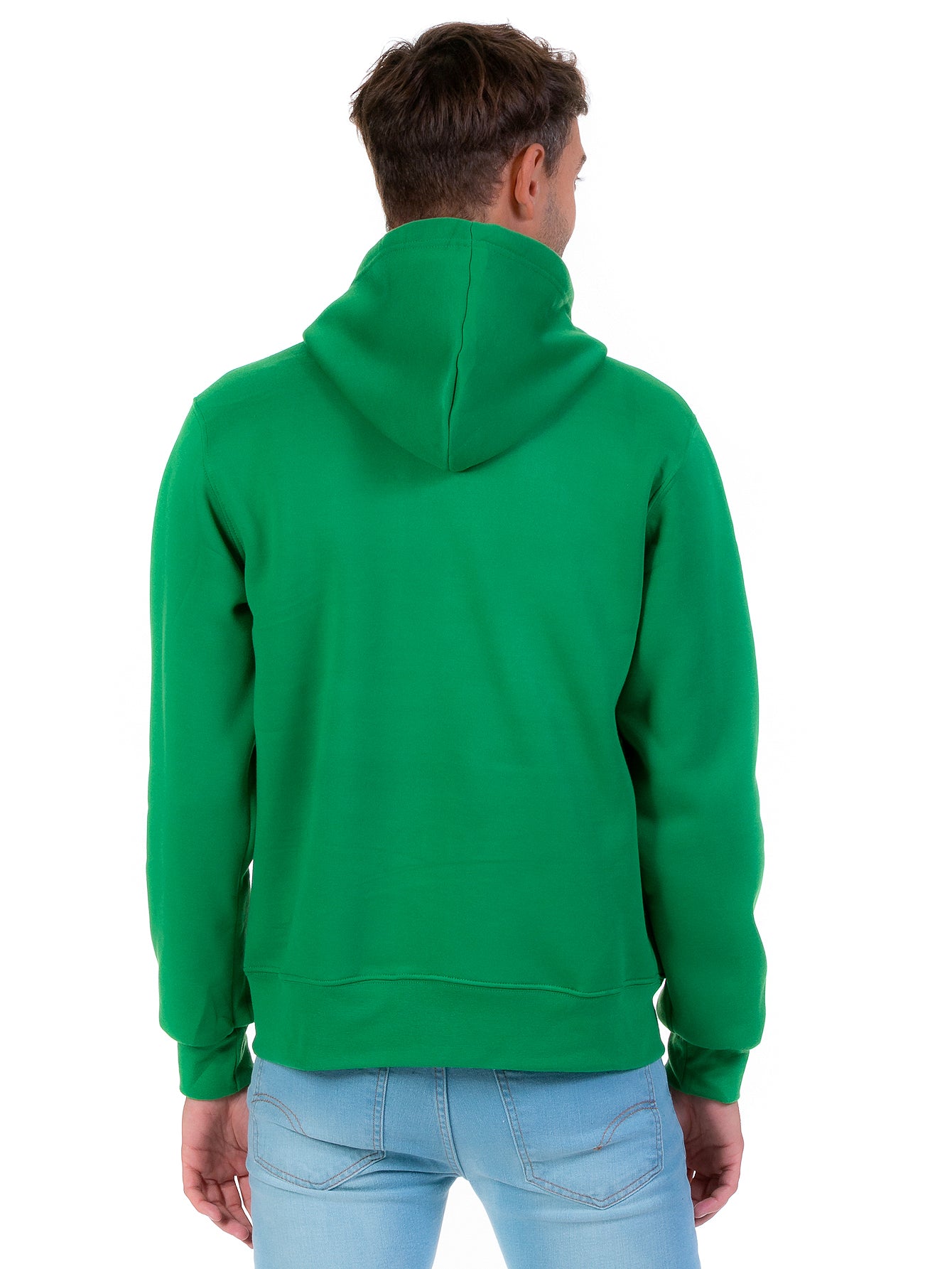 Sudadera Abierta Para Hombre Con Cierre Metálico