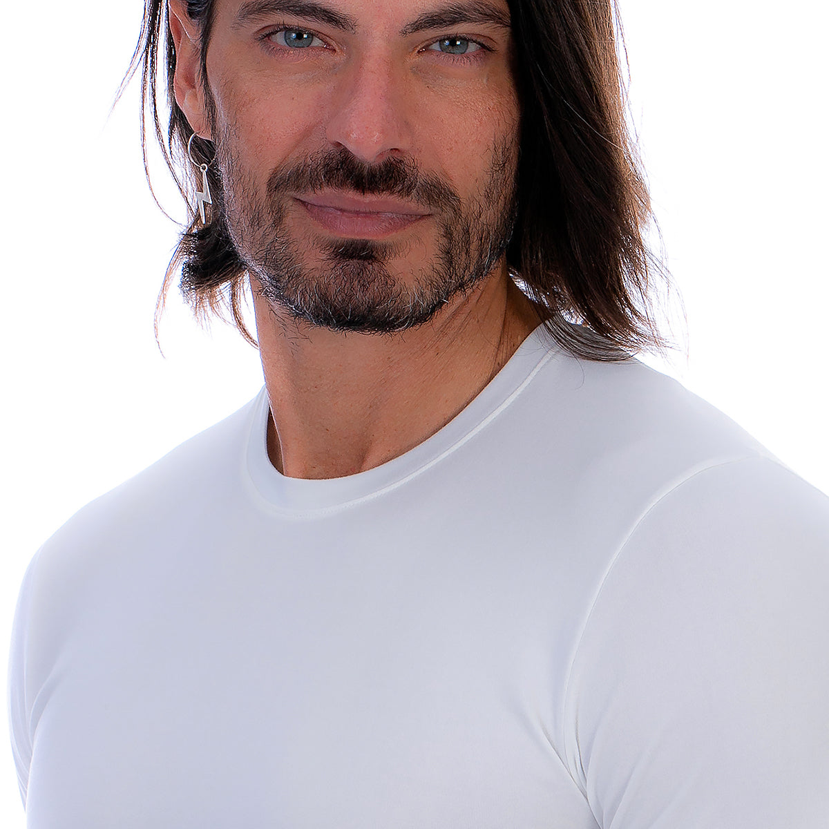 Playera Cuello Redondo Hombre Manga Corta Básica