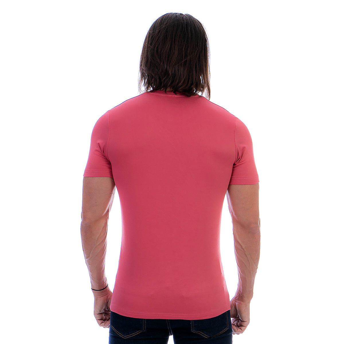 Playera Cuello Redondo Hombre Manga Corta Básica