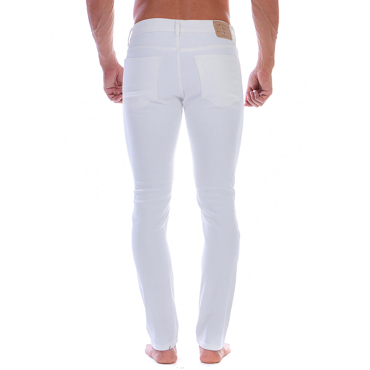 Pantalón Mezclilla Stretch Tipo Biker Para Hombre