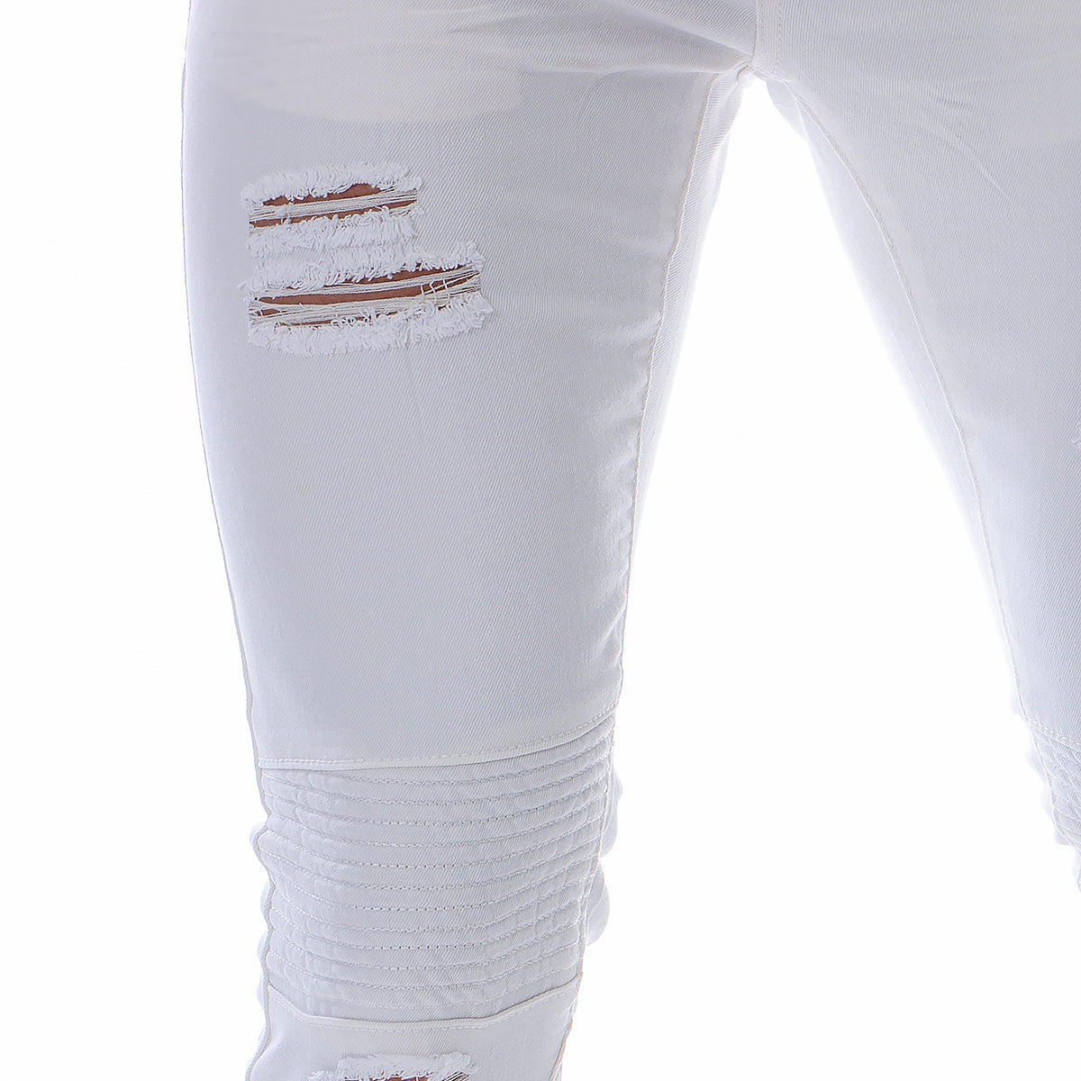 Pantalón Mezclilla Stretch Tipo Biker Para Hombre