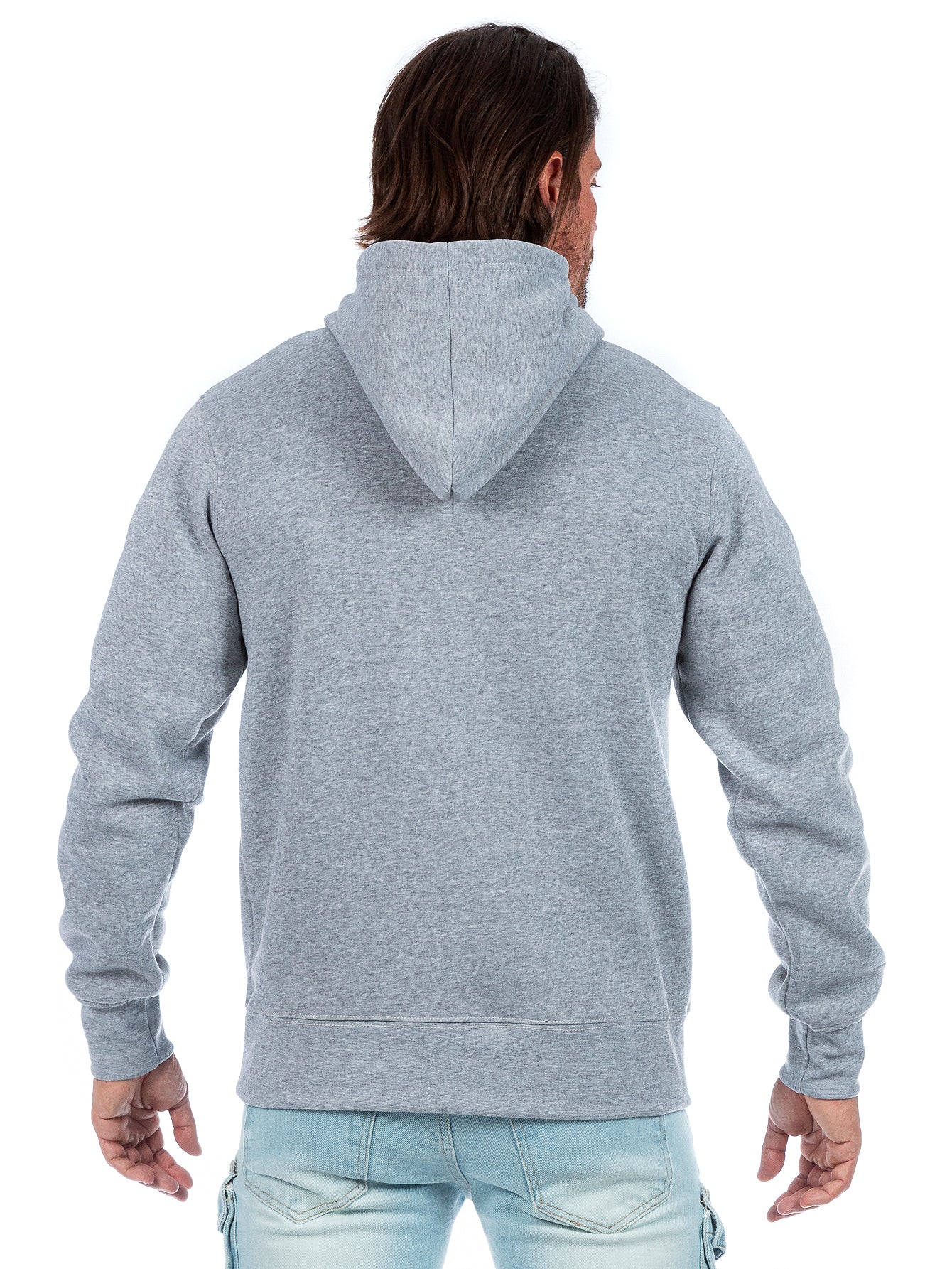 Sudadera Cerrada Para Hombre Con Capucha