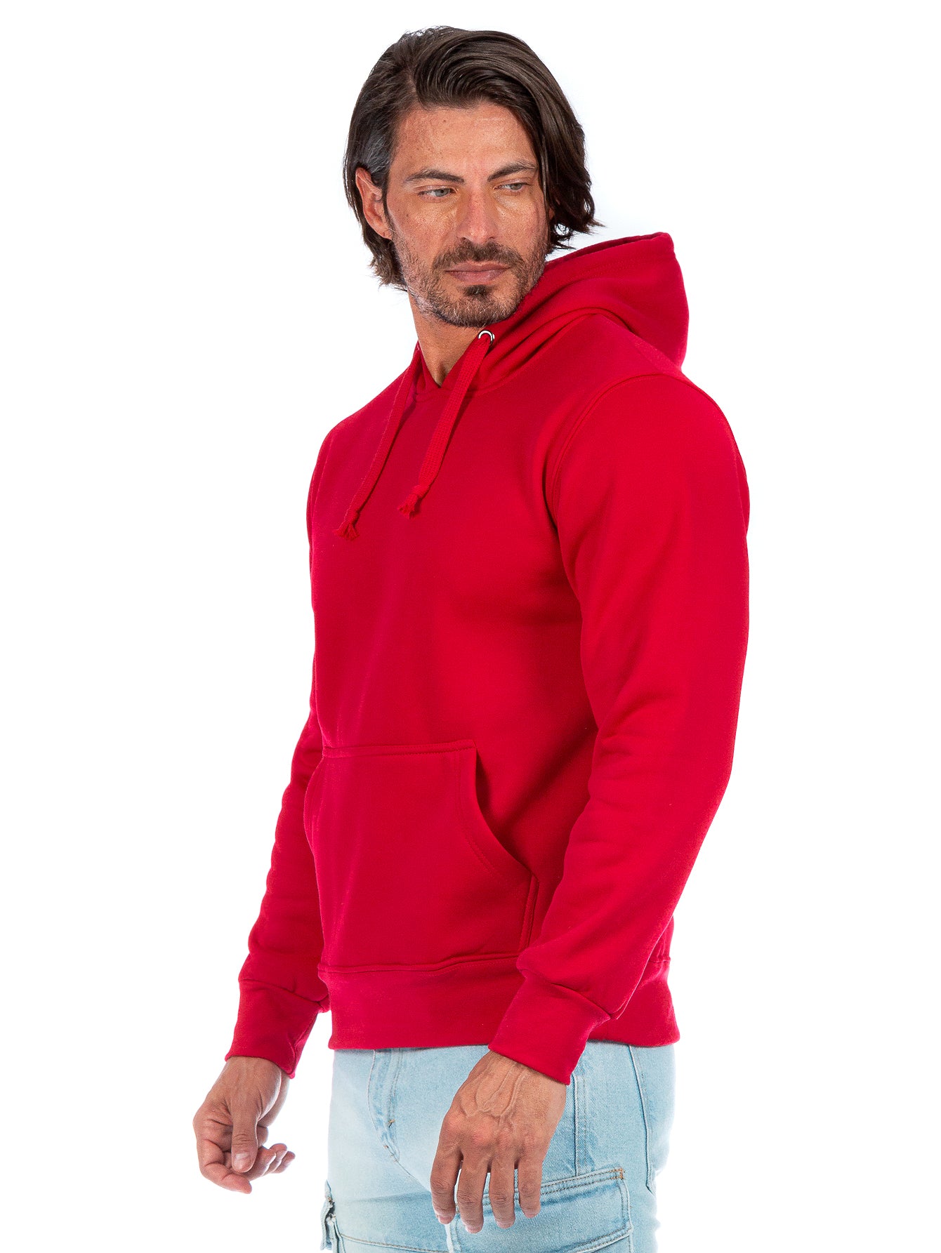 Sudadera Cerrada Para Hombre Con Capucha