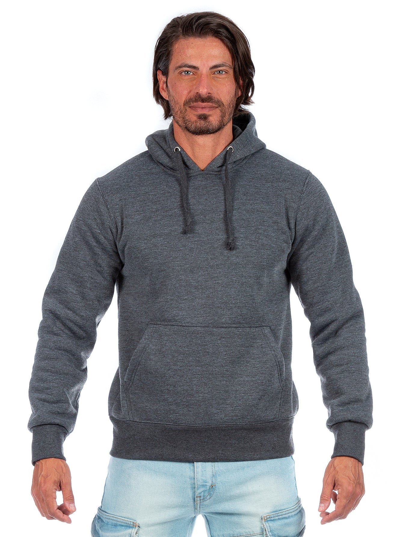 Sudadera Cerrada Para Hombre Con Capucha