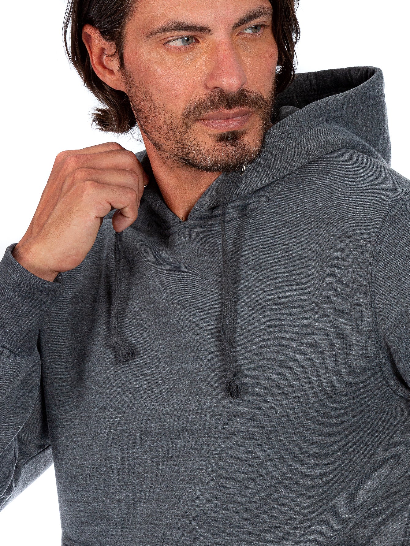 Sudadera Cerrada Para Hombre Con Capucha