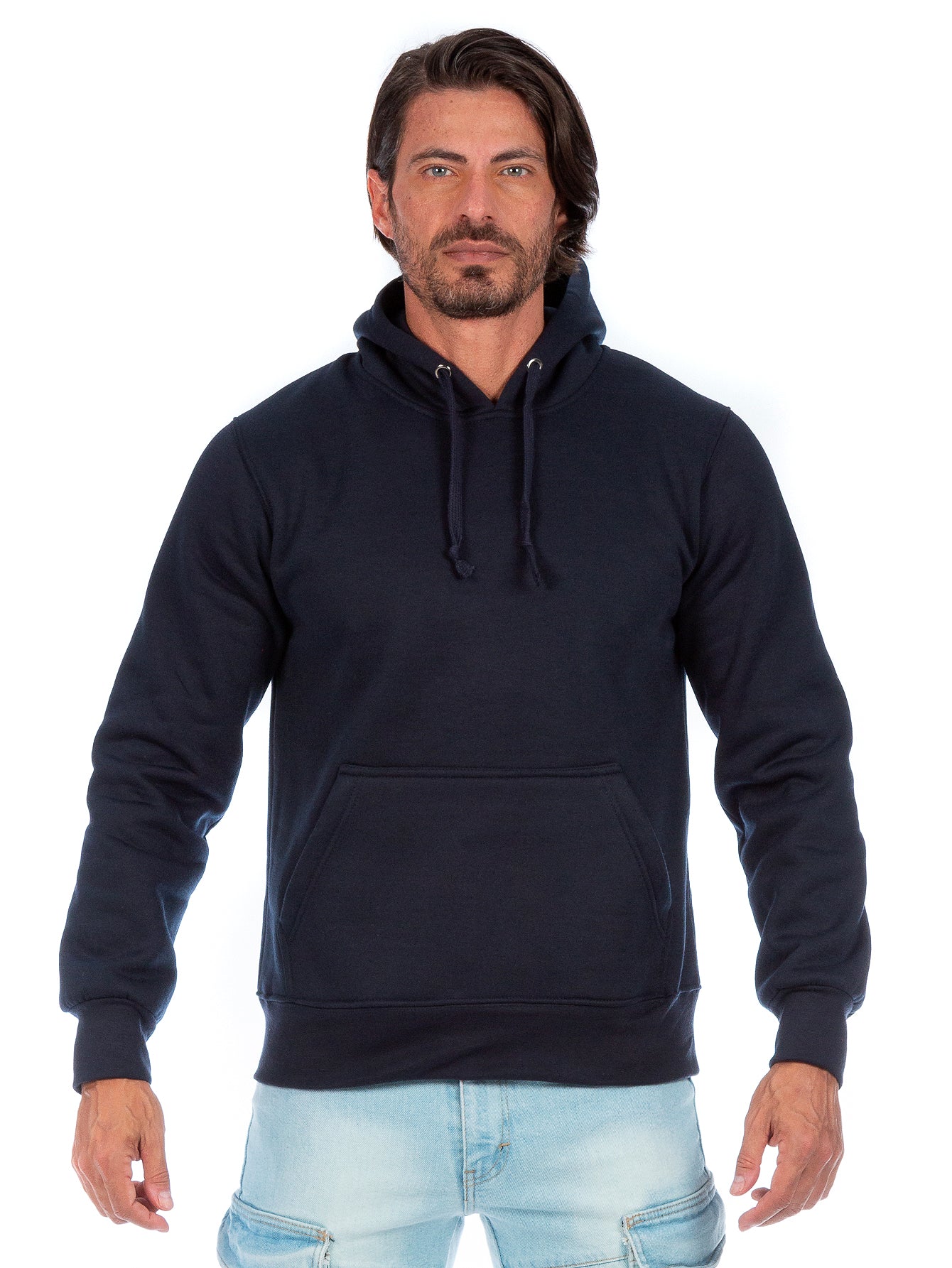 Sudadera Cerrada Para Hombre Con Capucha
