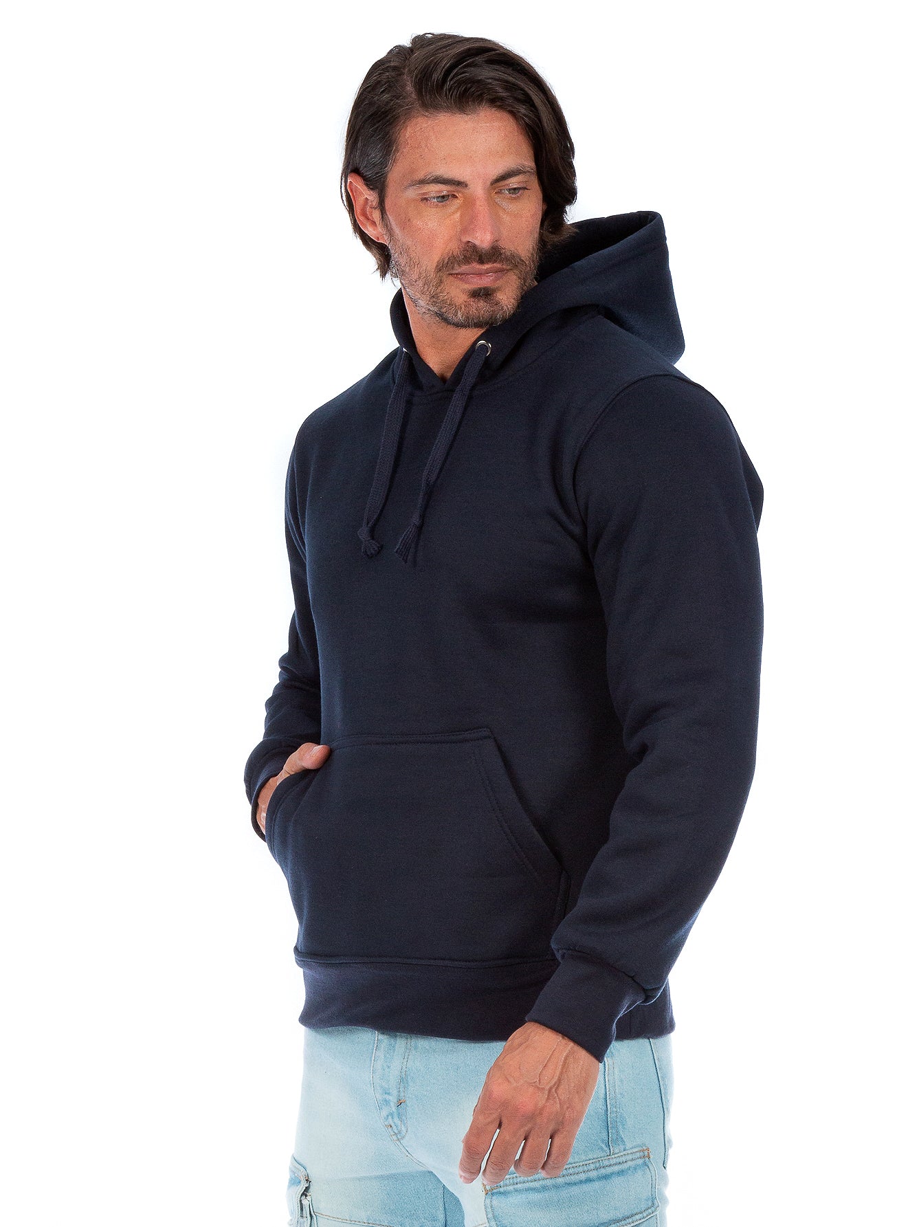 Sudadera Cerrada Para Hombre Con Capucha
