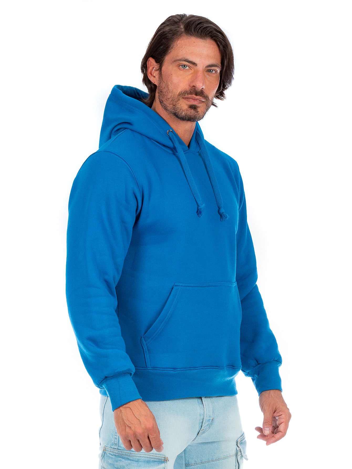 Sudadera Cerrada Para Hombre Con Capucha