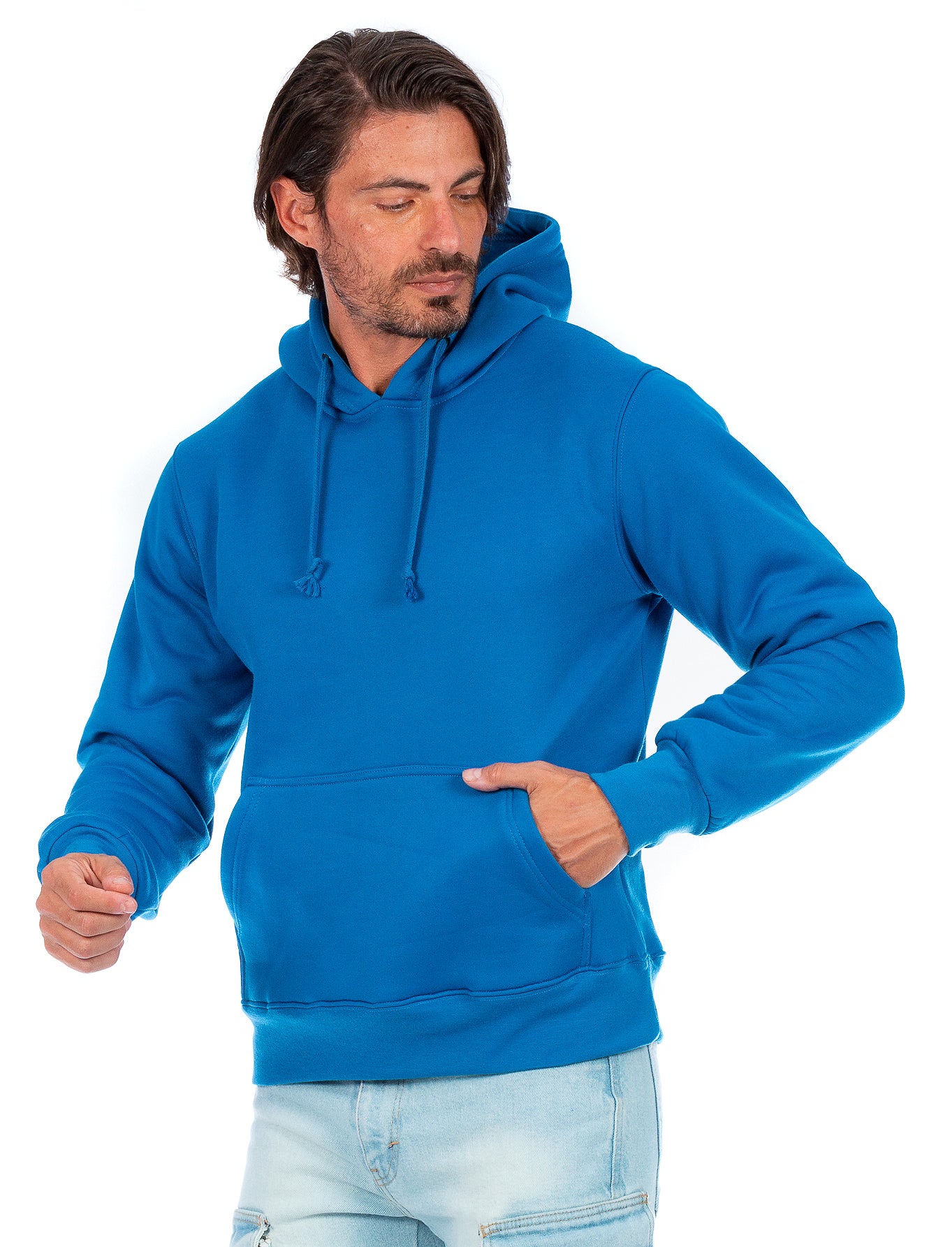 Sudadera Cerrada Para Hombre Con Capucha