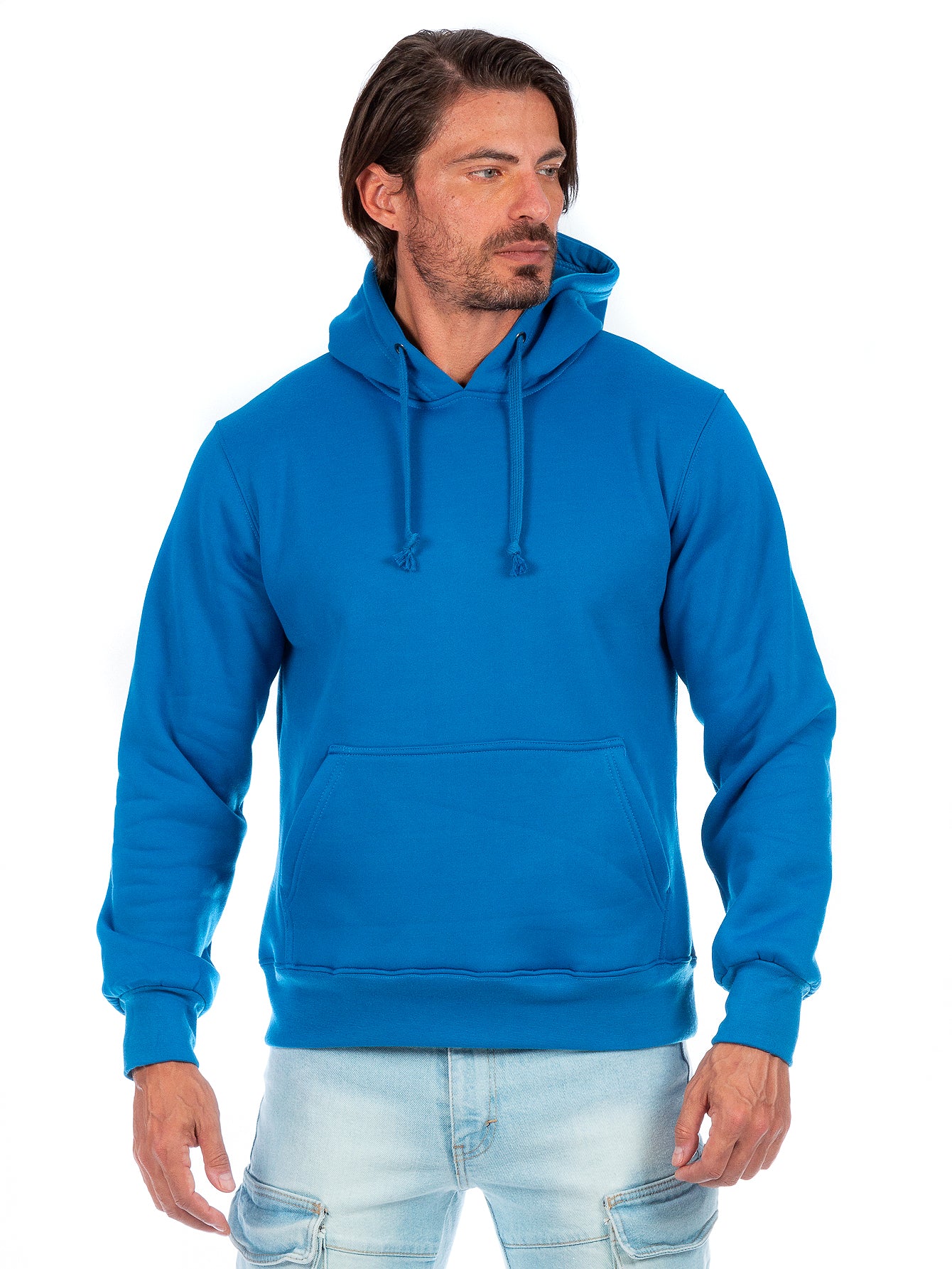 Sudadera Cerrada Para Hombre Con Capucha