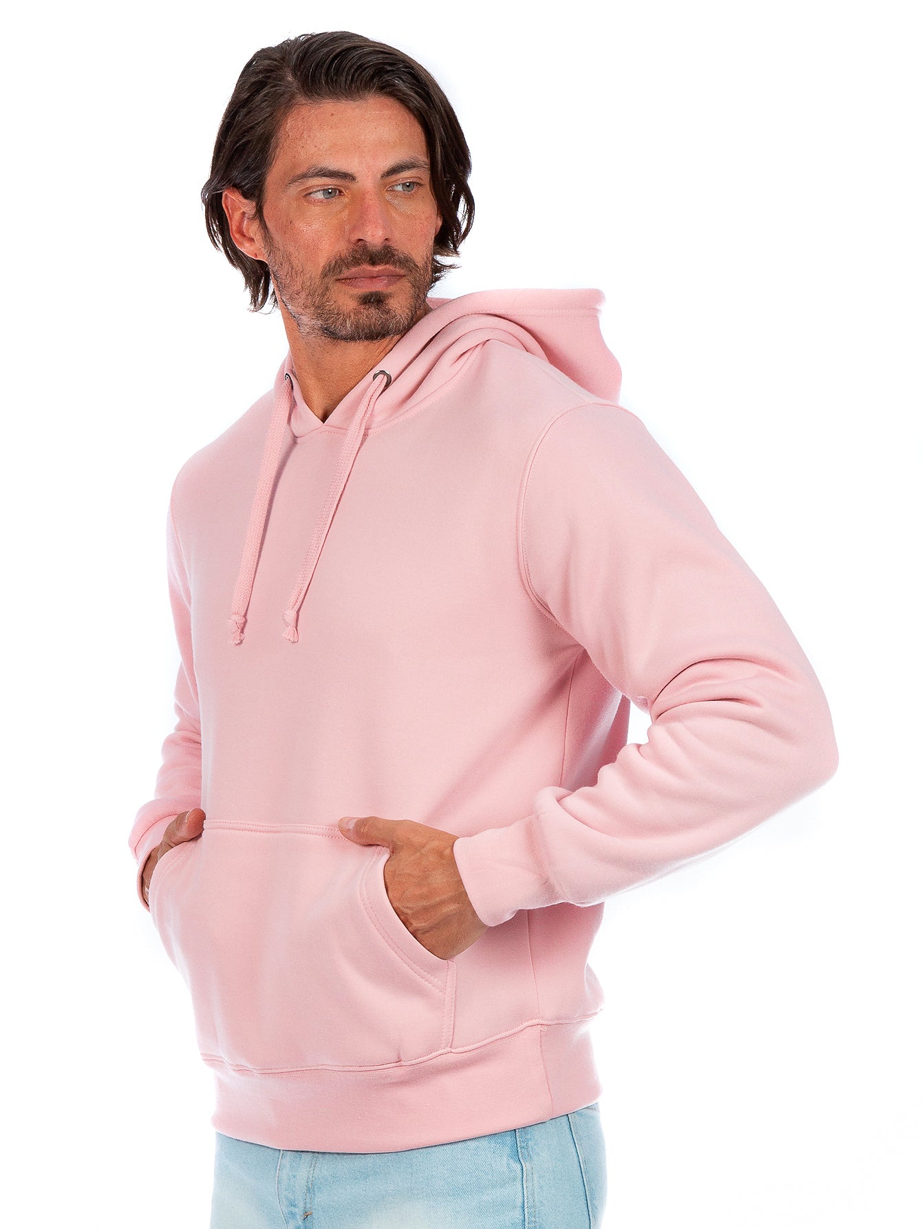Sudadera Cerrada Para Hombre Con Capucha