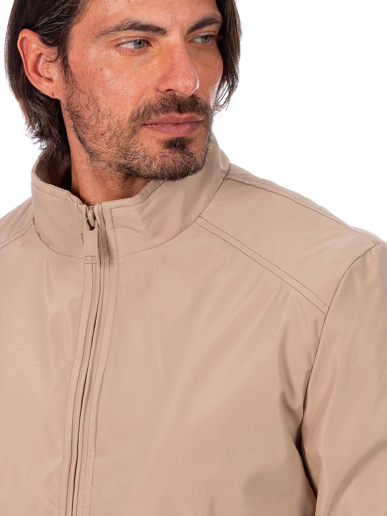 Chamarra Hombre Impermeable Forro De Peluche Con Bolsillos