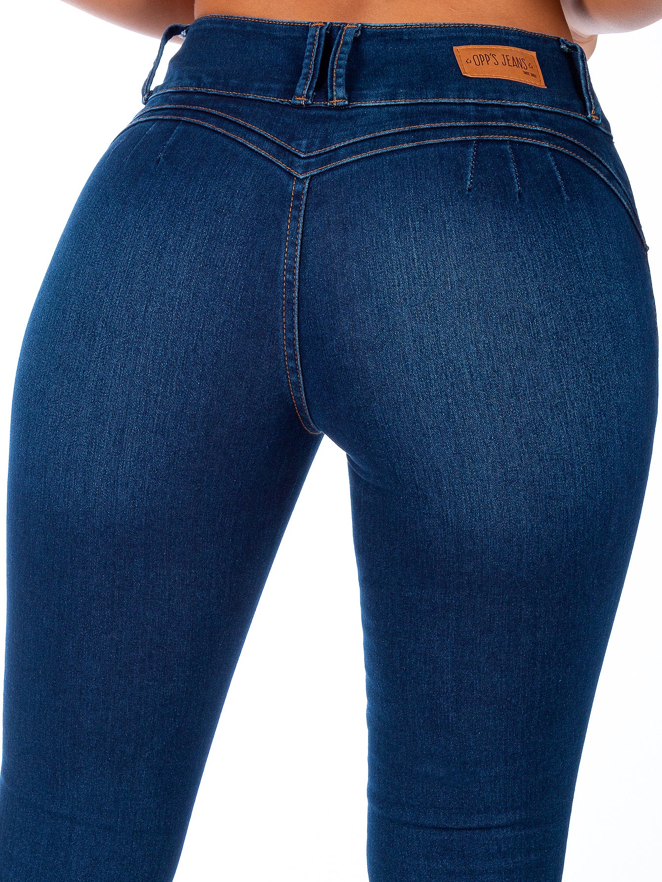 Pantalón Mezclilla Stretch Mujer Levanta Pompas Sin Bolsillos