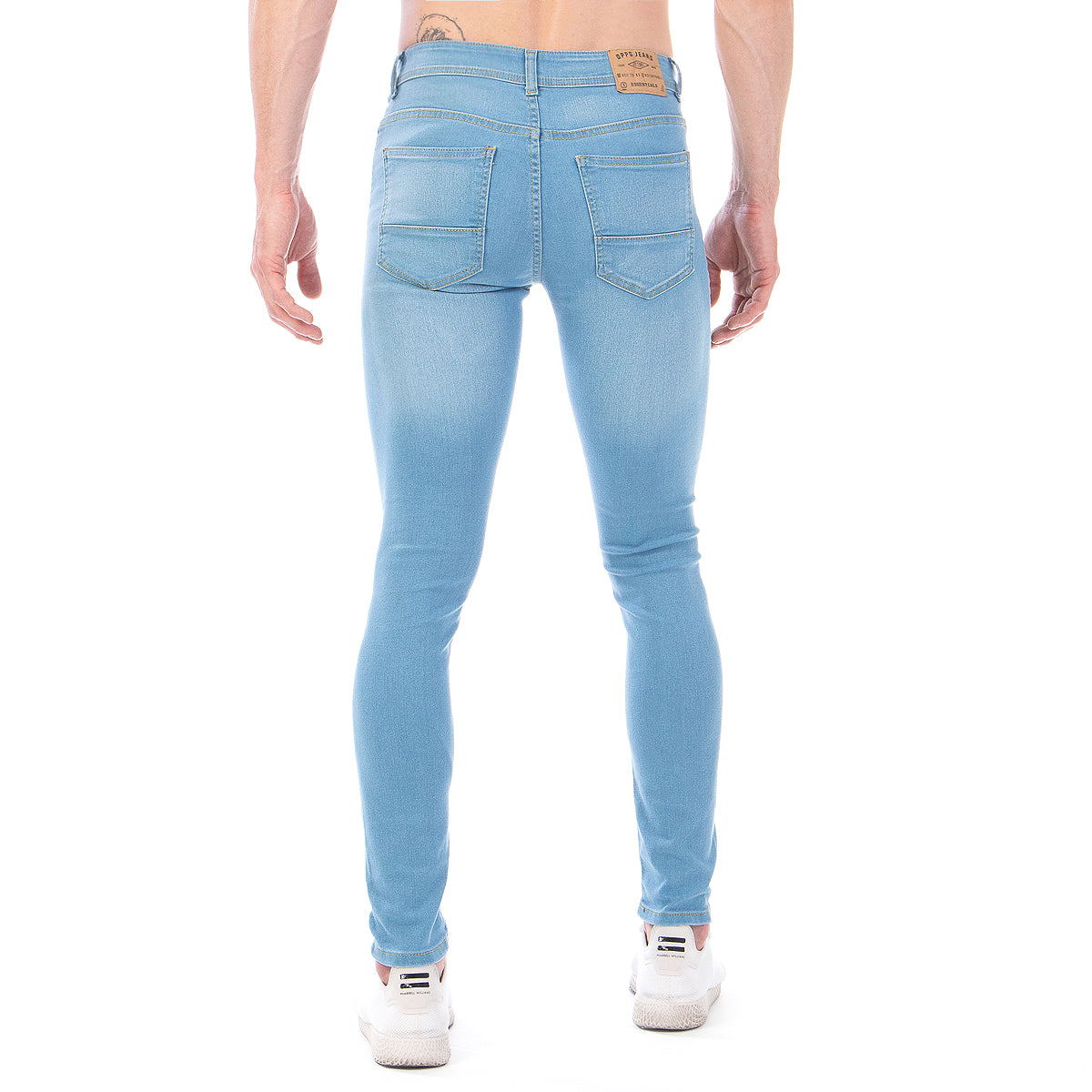 Pantalón Mezclilla Stretch Hombre Bleach