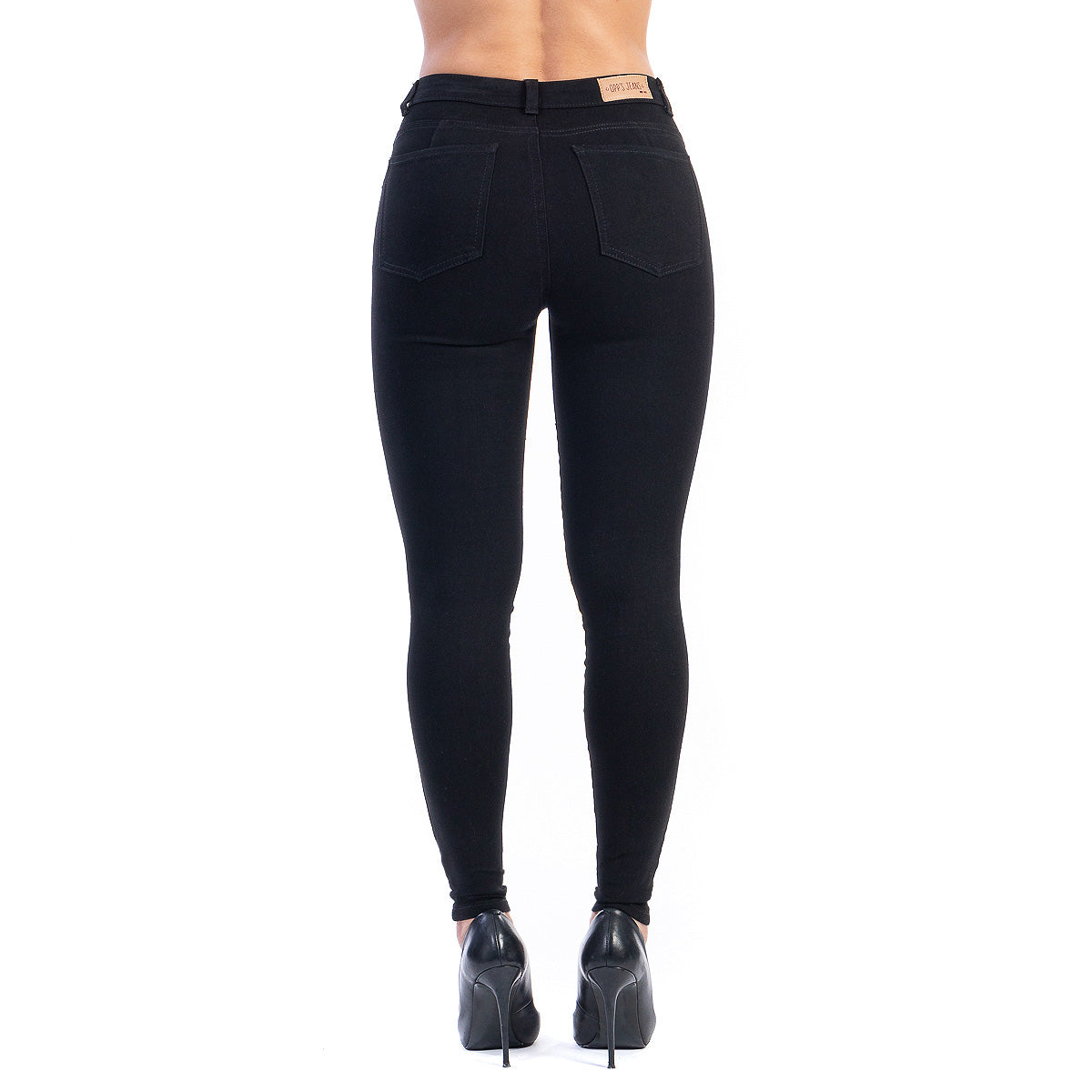 Pantalón Mezclilla Stretch Mujer De Raya Vertical