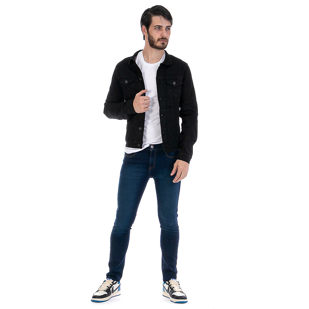 Pantalón Mezclilla Stretch Hombre Enzimático
