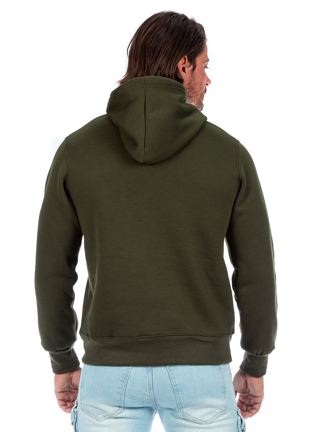 Sudadera Cerrada Para Hombre Con Capucha