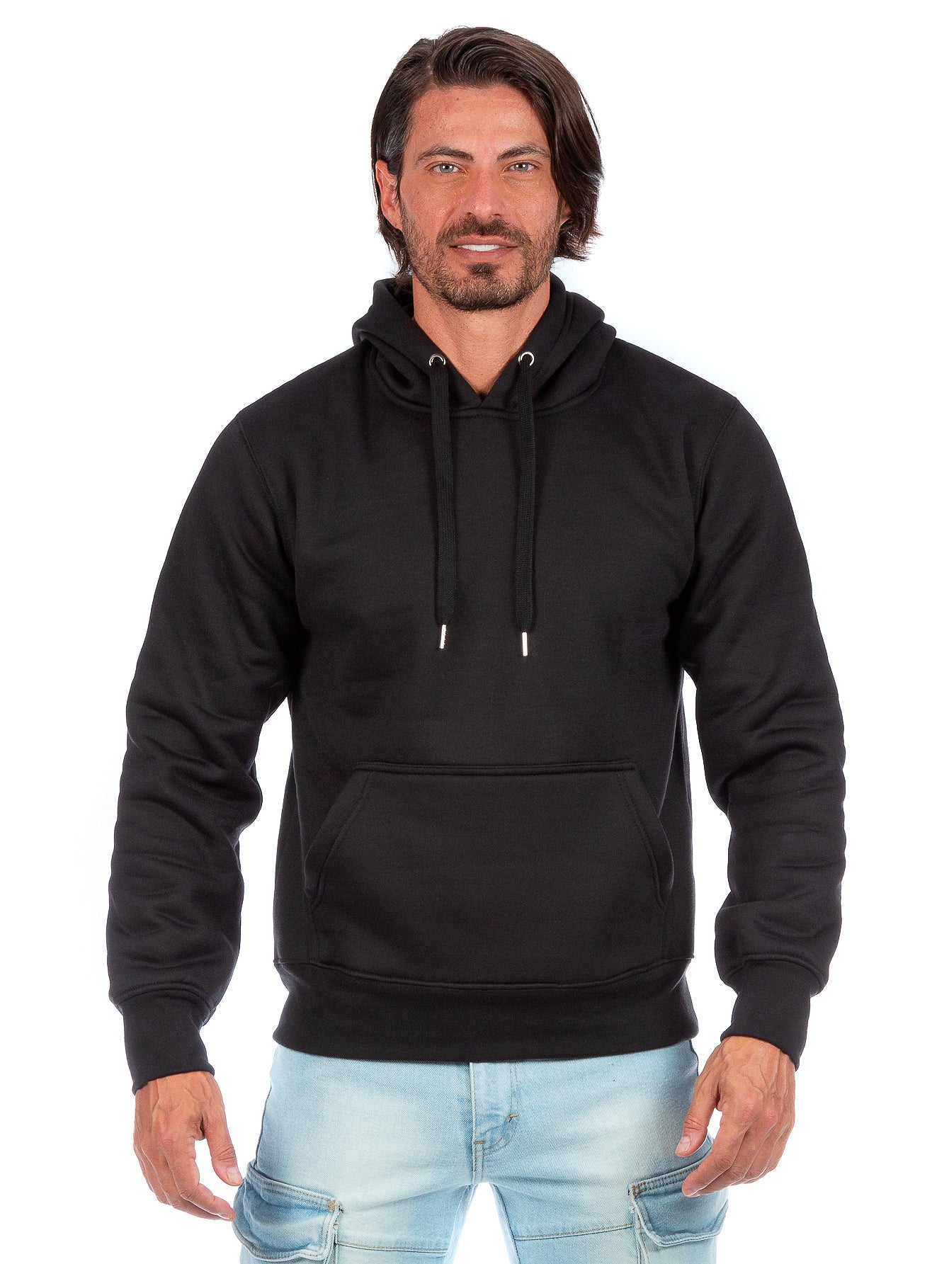 Sudadera Cerrada Para Hombre Con Capucha