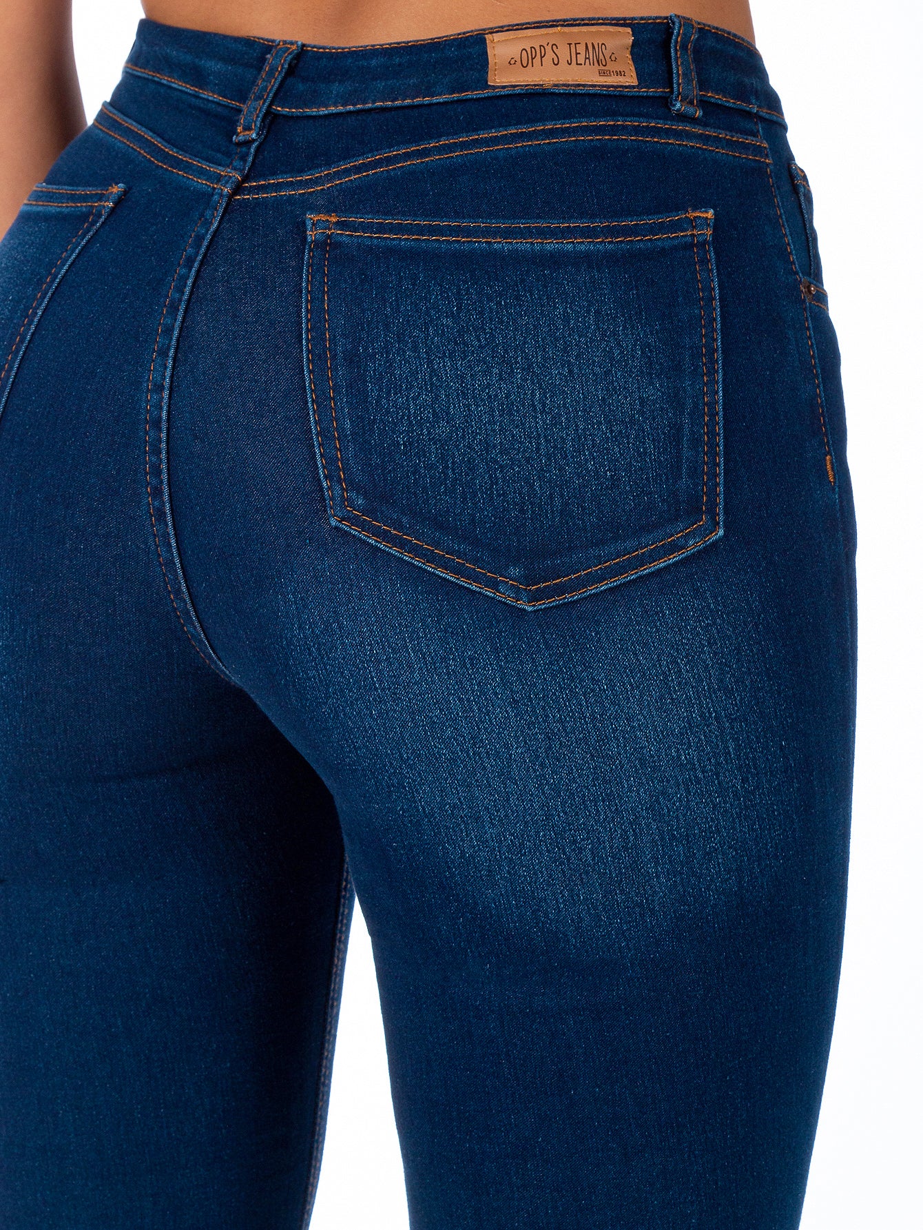 Pantalón Mezclilla Stretch Mujer Corte Campana