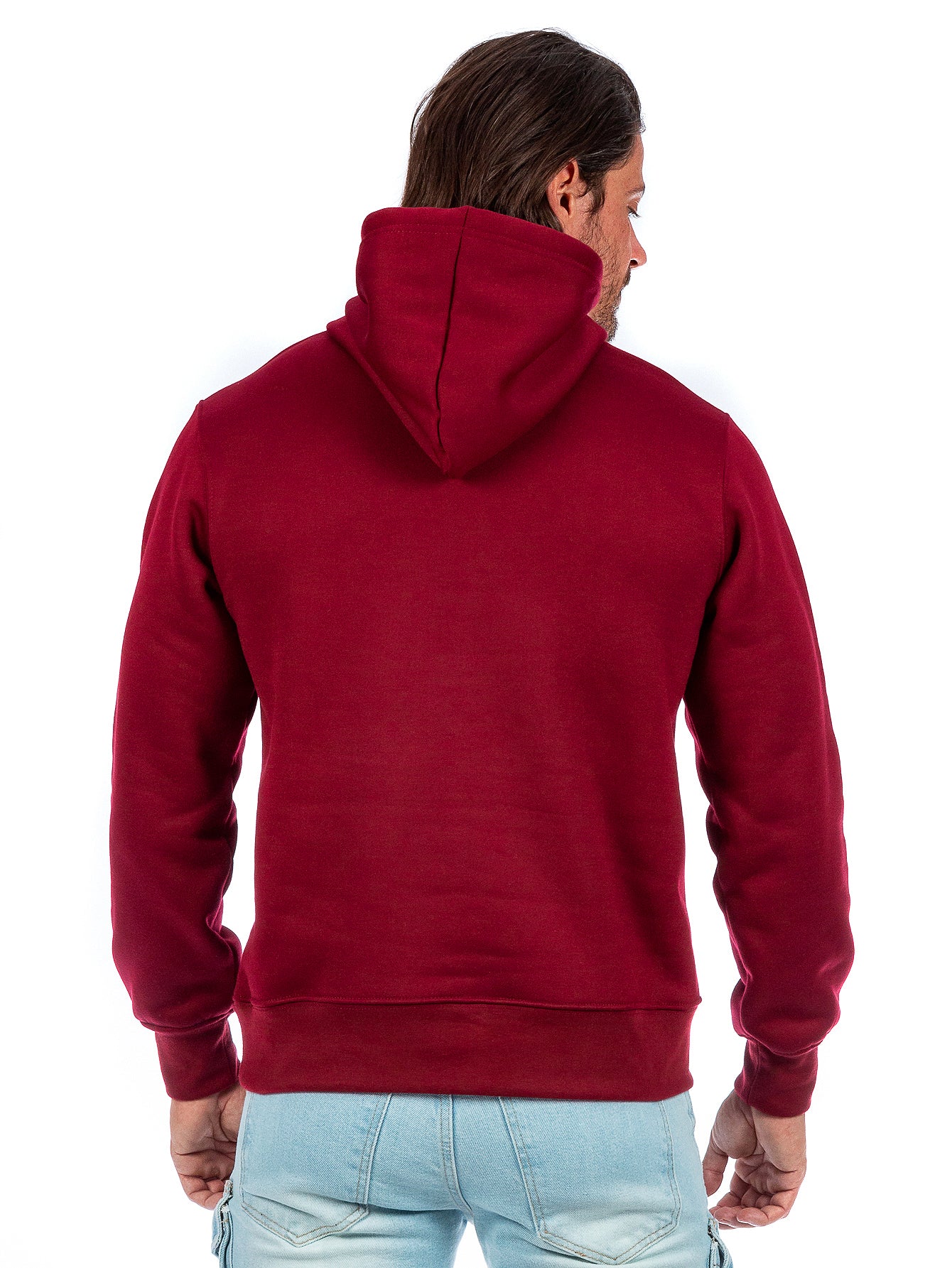 Sudadera Cerrada Para Hombre Con Capucha