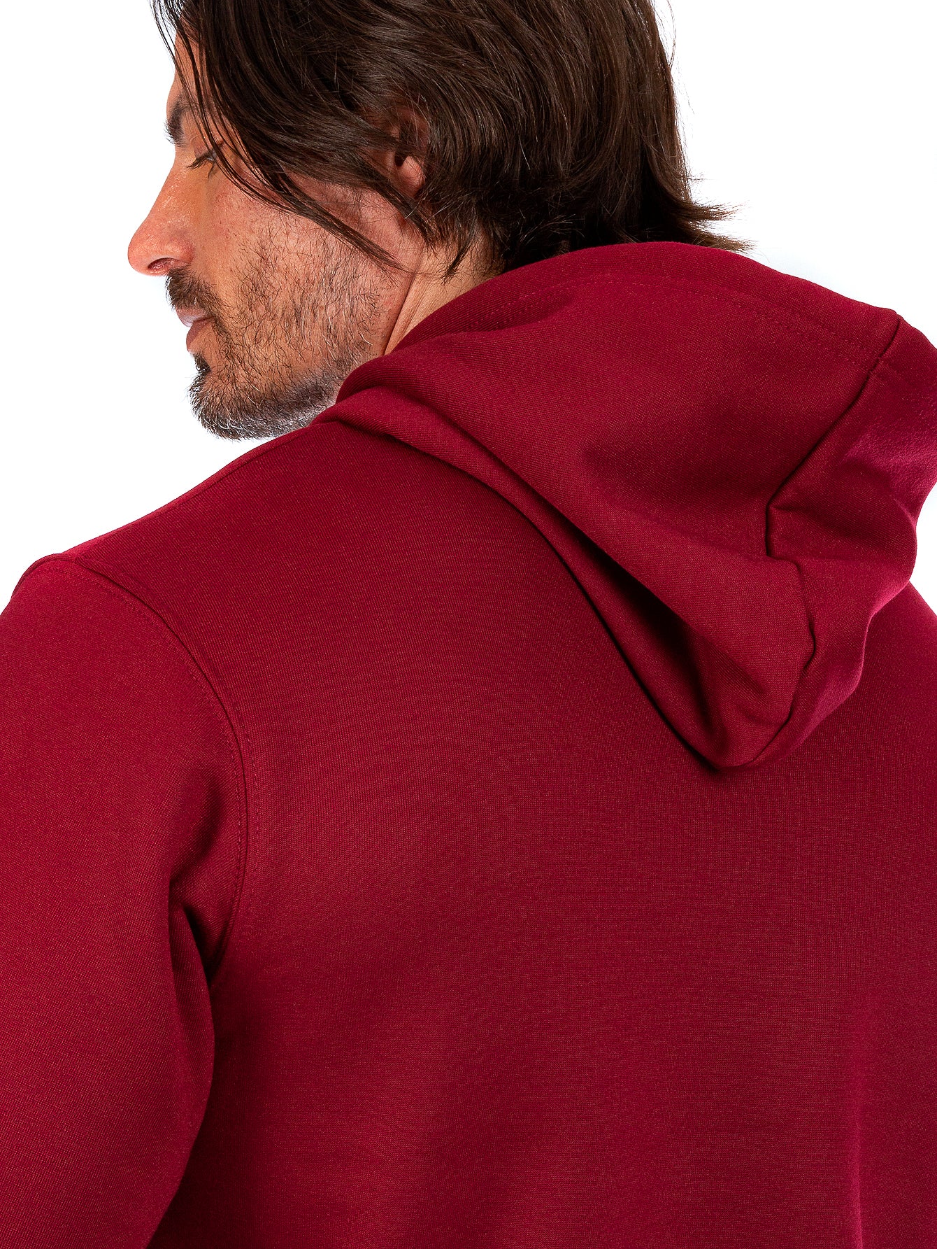 Sudadera Cerrada Para Hombre Con Capucha