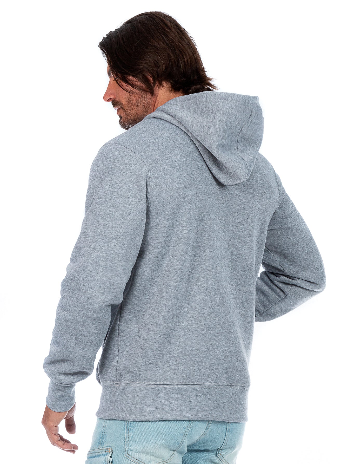 Sudadera Cerrada Para Hombre Con Capucha