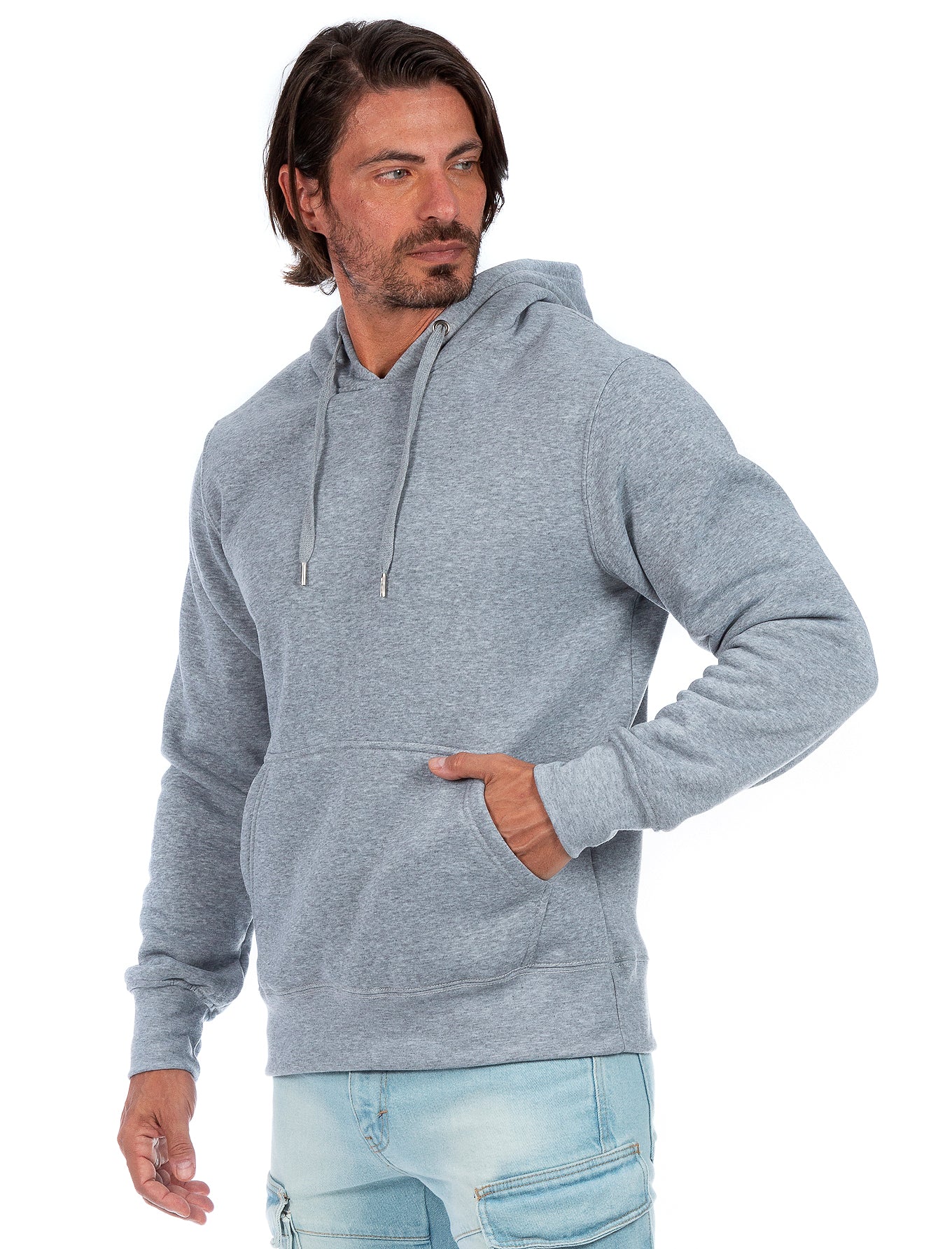 Sudadera Cerrada Para Hombre Con Capucha