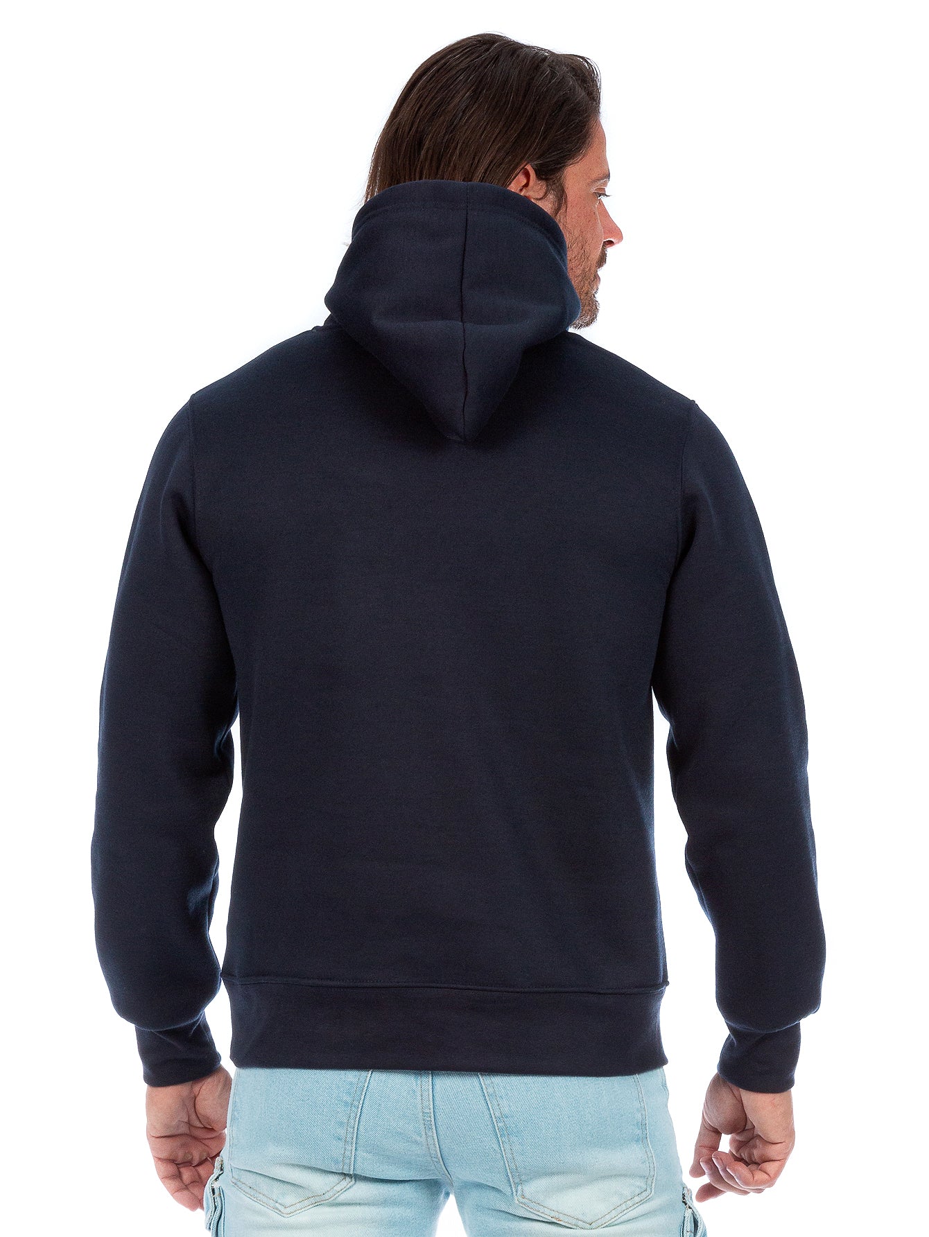 Sudadera Cerrada Para Hombre Con Capucha