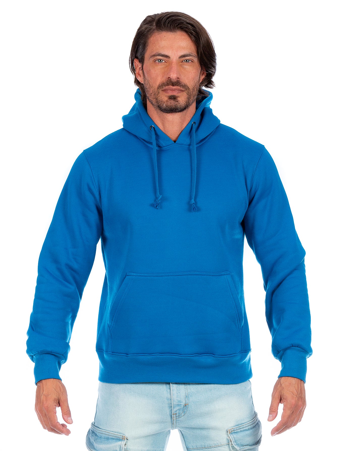 Sudadera Cerrada Para Hombre Con Capucha