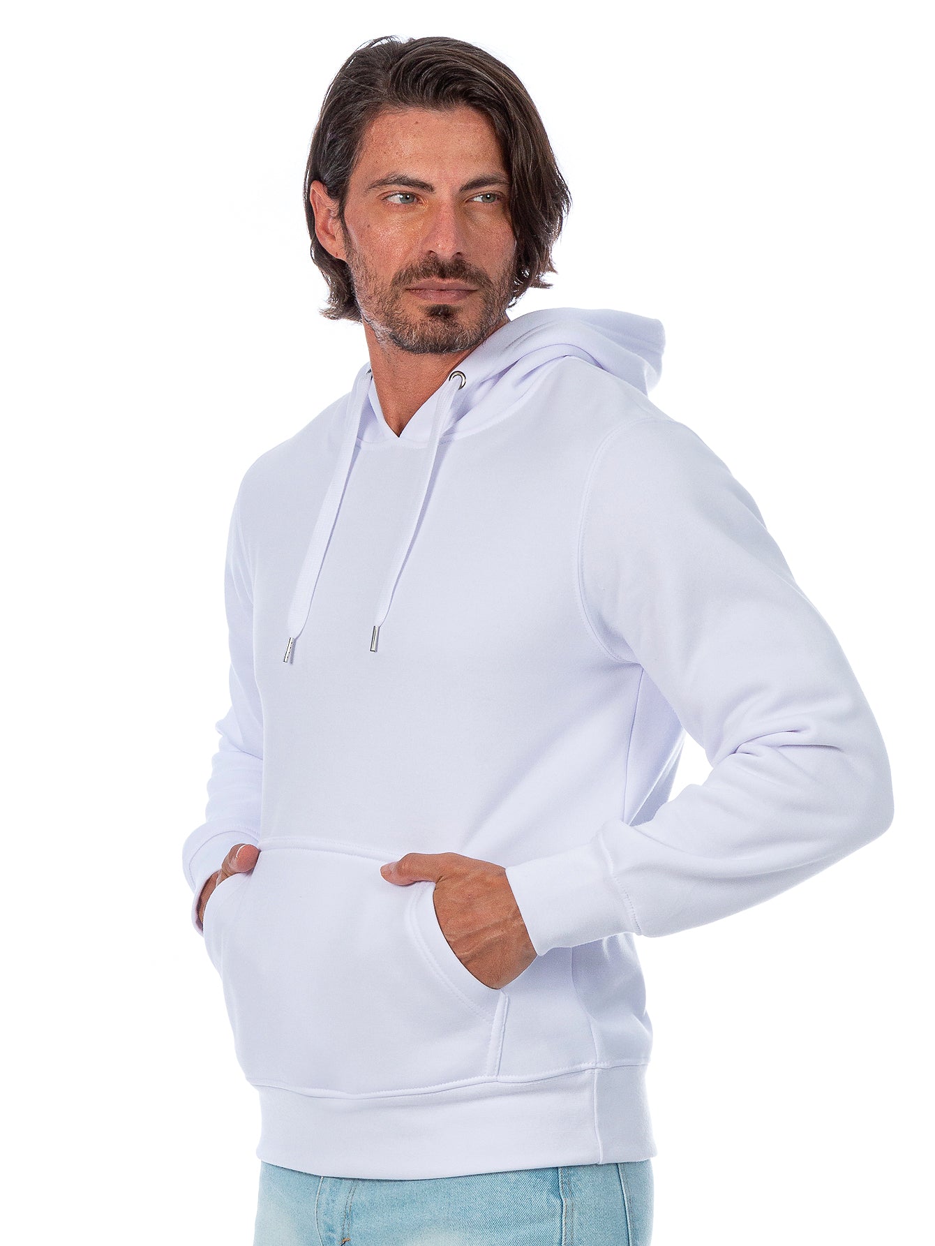 Sudadera Cerrada Para Hombre Con Capucha