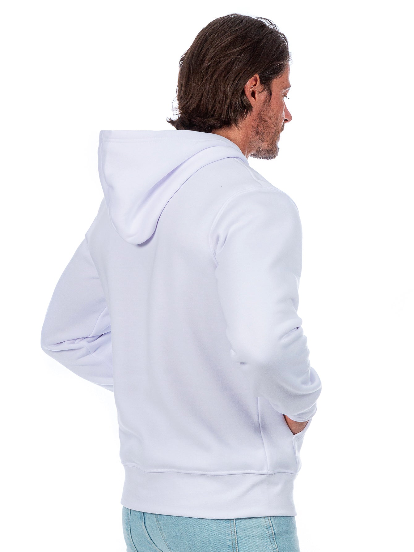 Sudadera Cerrada Para Hombre Con Capucha