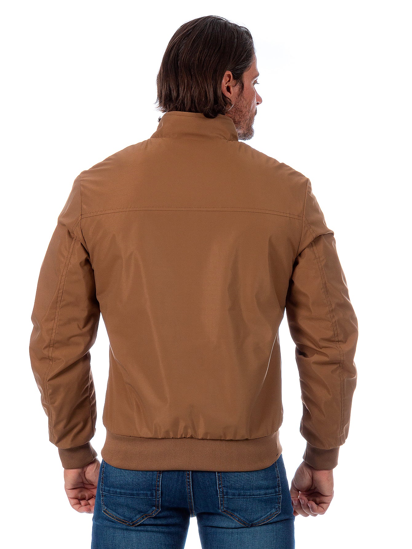 Chamarra Hombre Impermeable Forro De Peluche Con Bolsillos