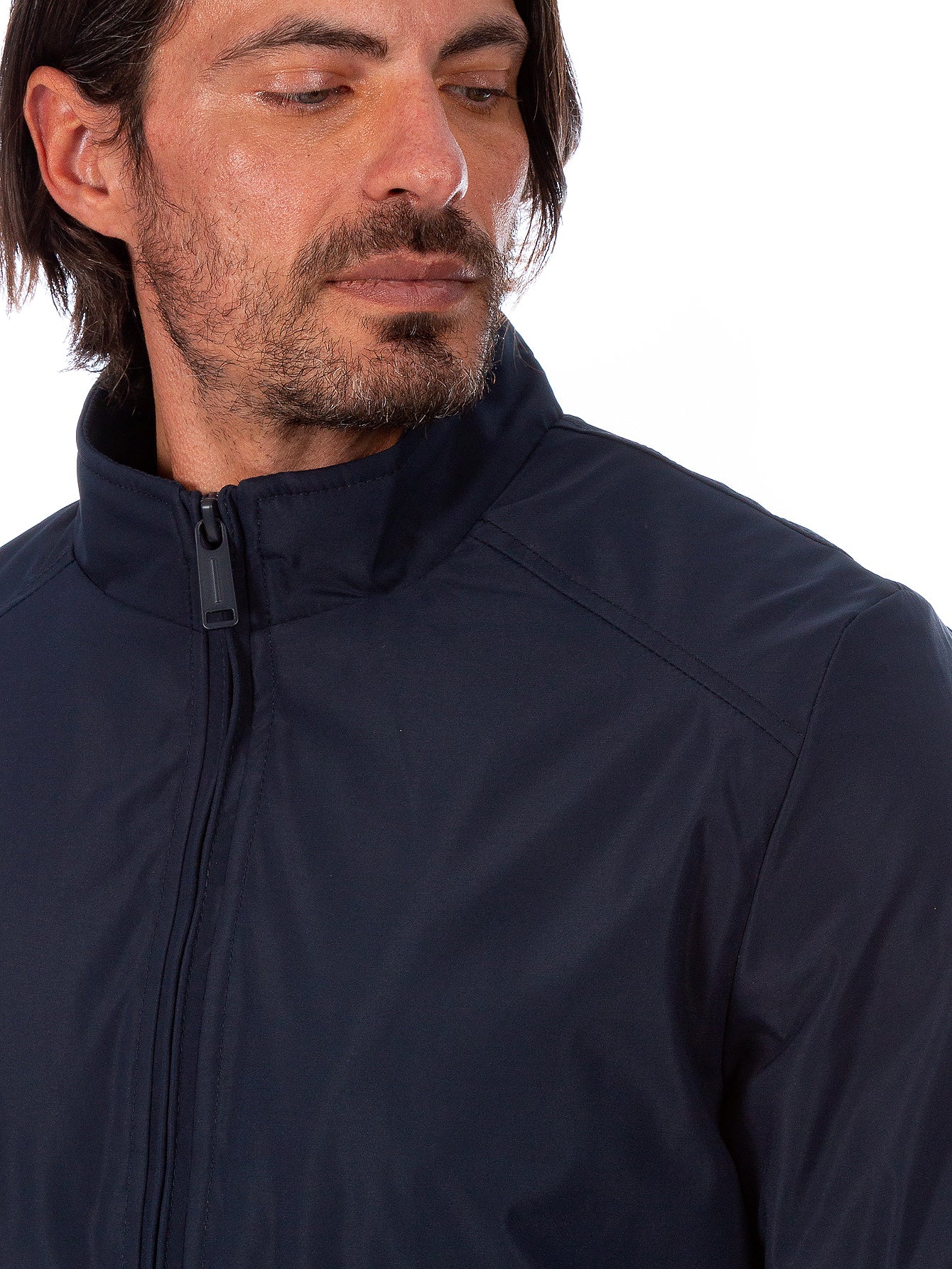 Chamarra Hombre Impermeable Forro De Peluche Con Bolsillos