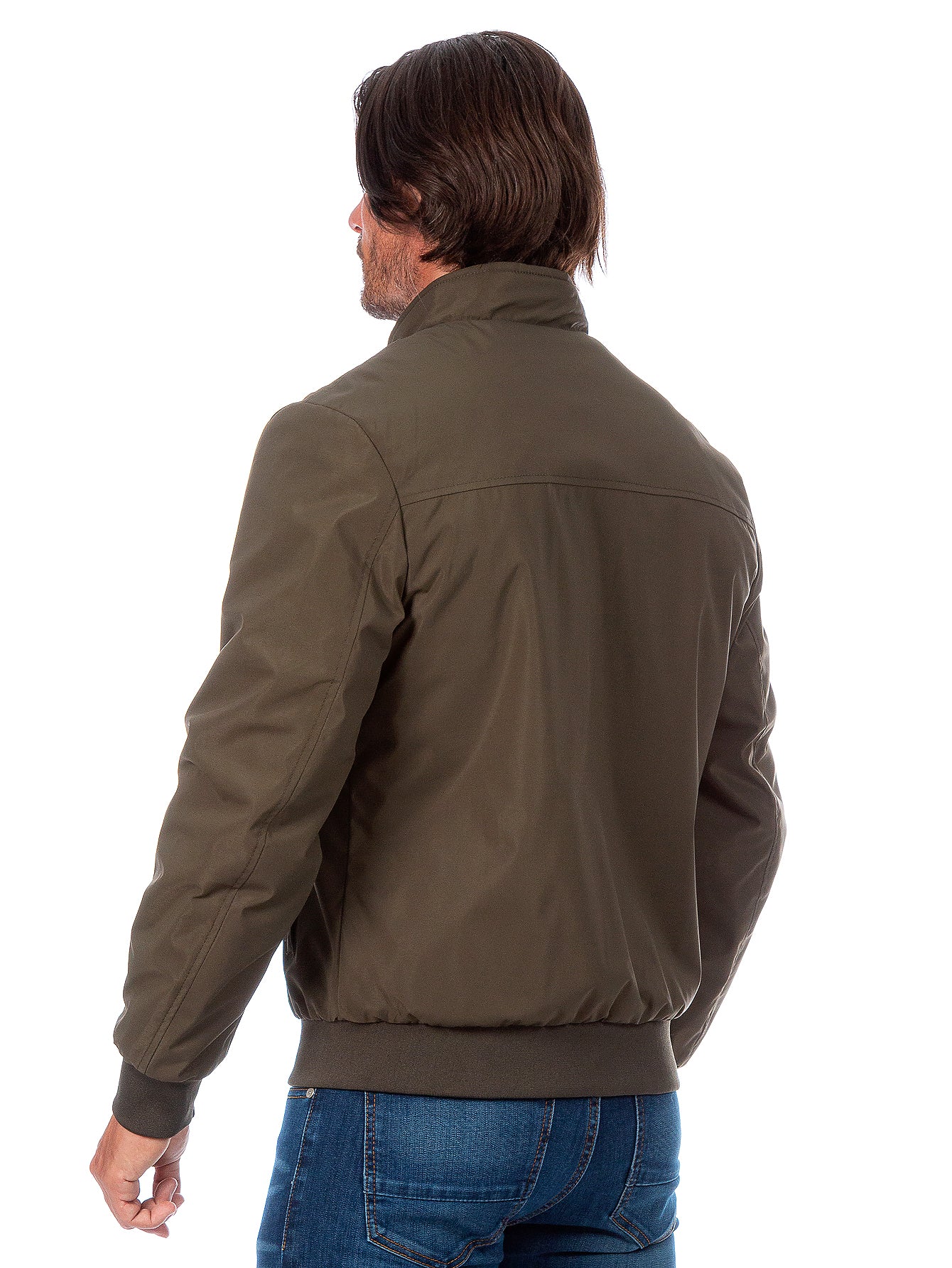 Chamarra Hombre Impermeable Forro De Peluche Con Bolsillos