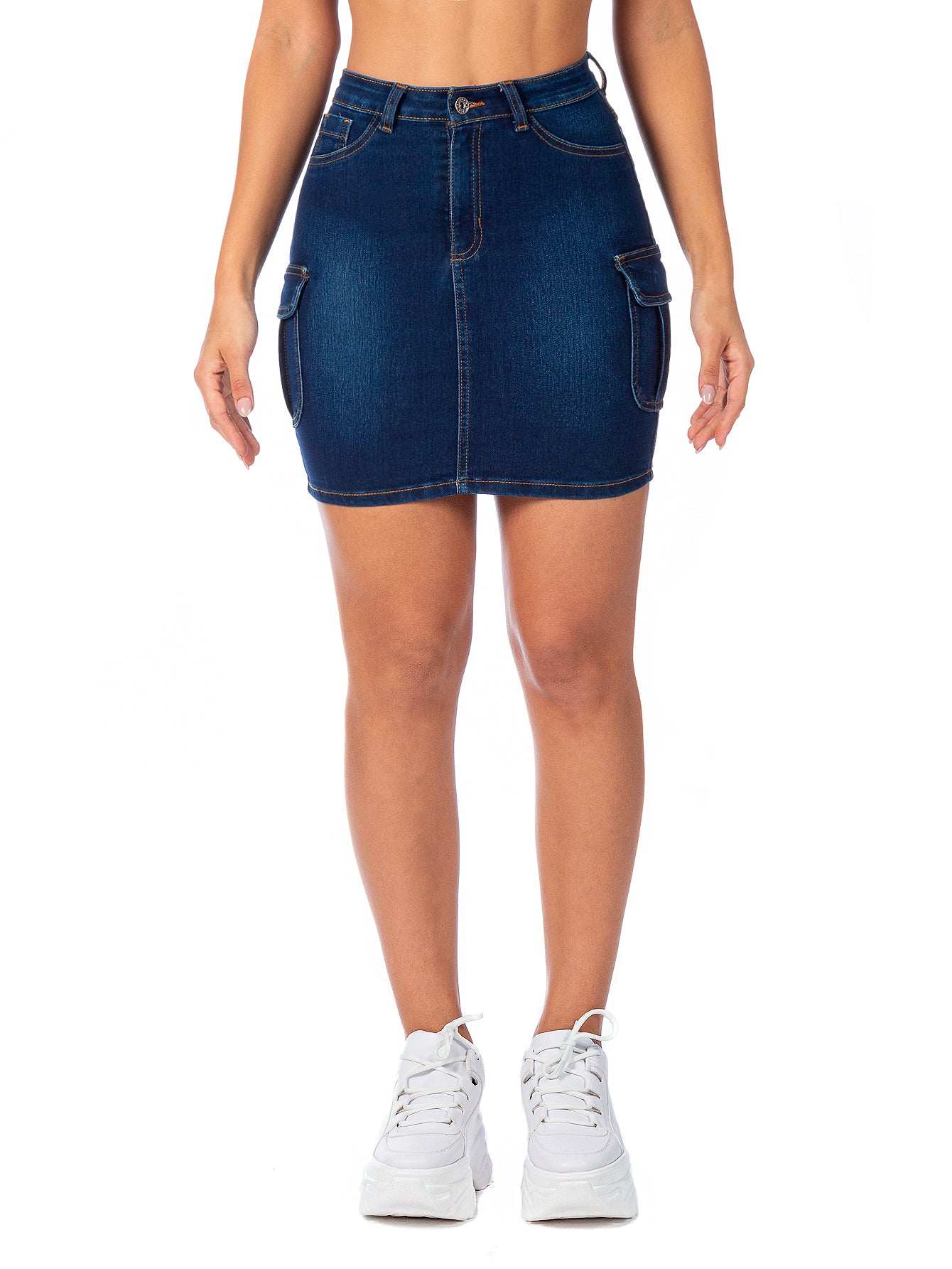 Falda Short Cintura Alta Para Gordas Cintura Alta Falda PantalΓΒ³n